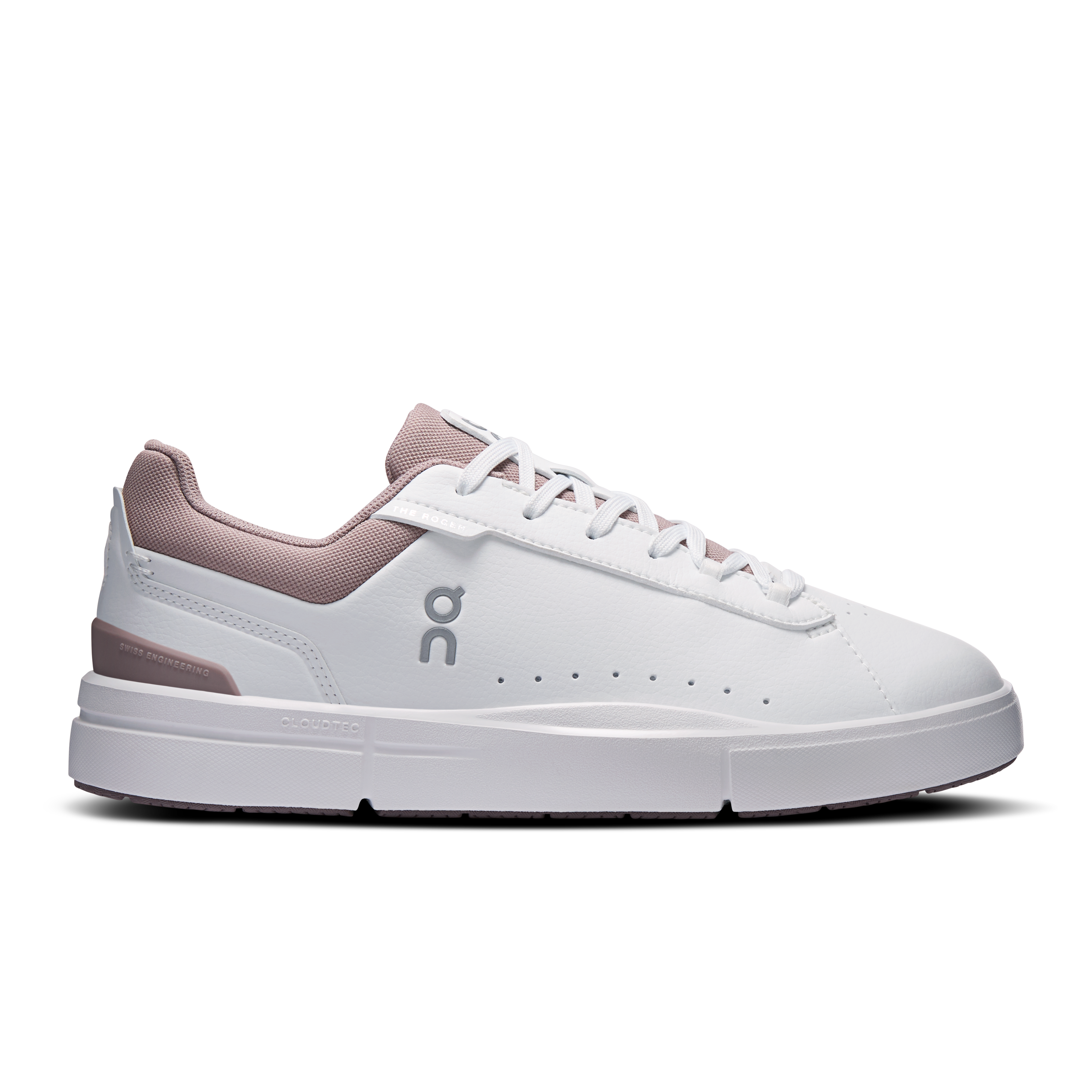 THE ROGER Advantage Tennis Shoe in White/Heron