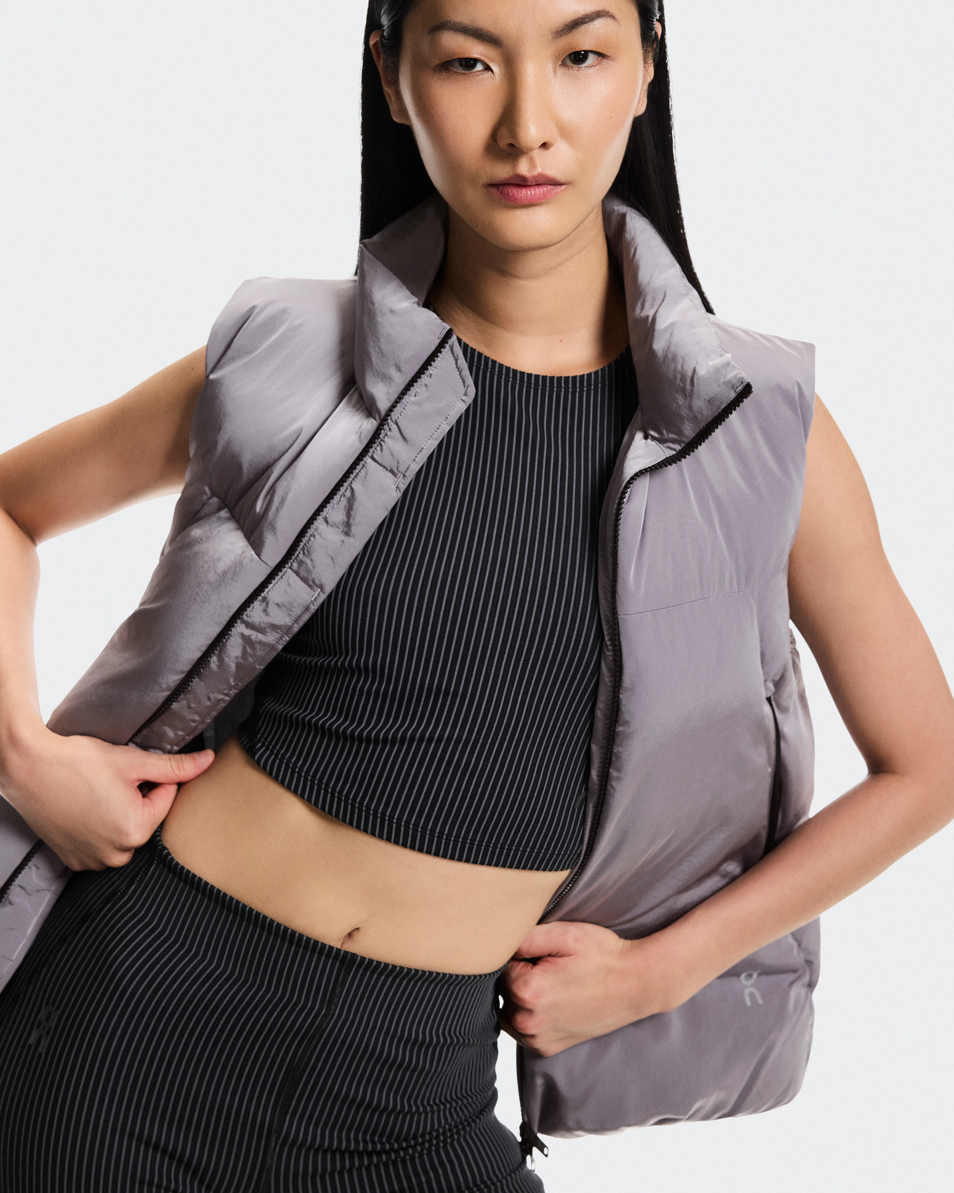 On All-Day Puffer Vest Lilac Women Jackets