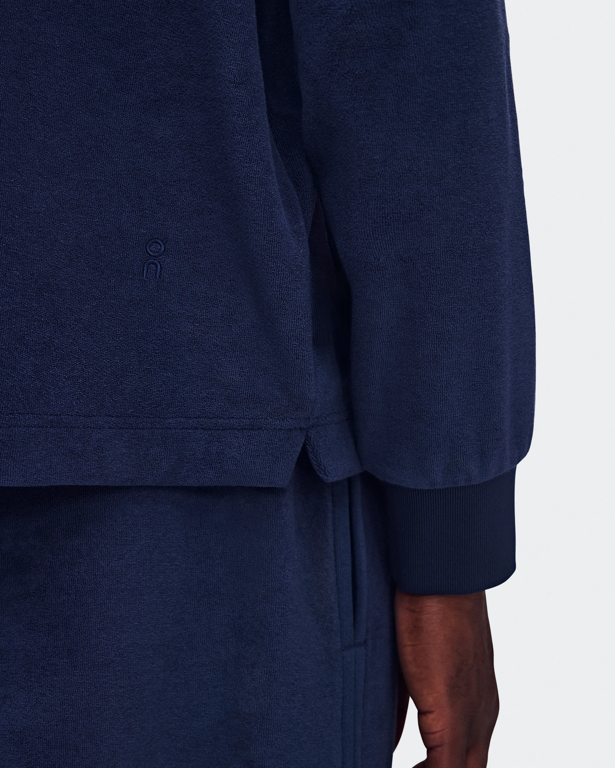 Men's Courtside Pullover Terry Inkwell - thumbnail 7