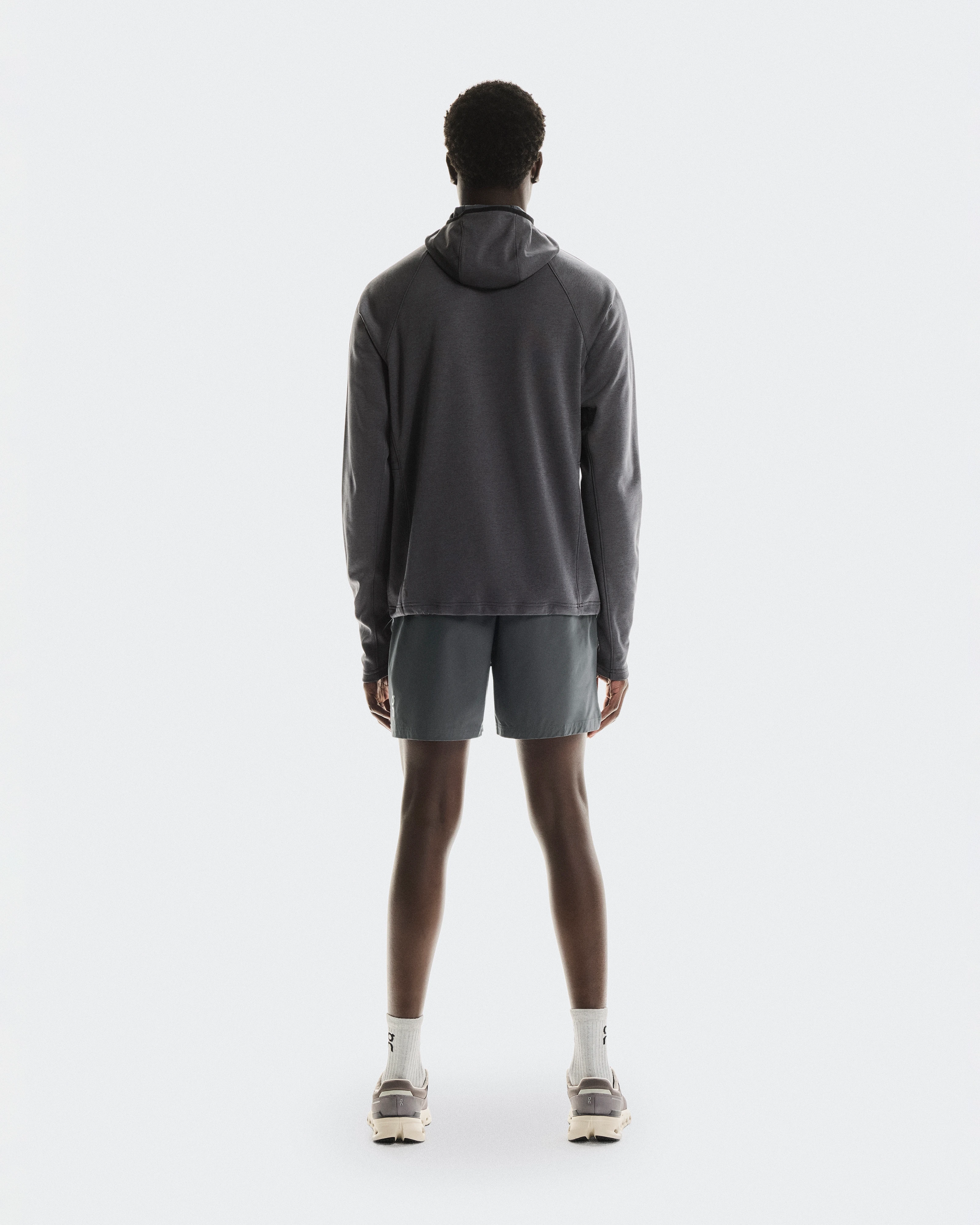 On Trek Hoodie Graphite Men Hoodies and sweatshirts