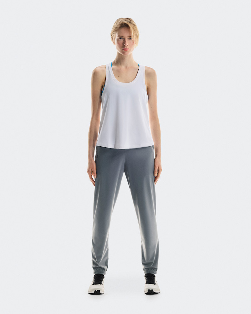 On Women's Focus Tank Top in White, Size: XXL, Polyester