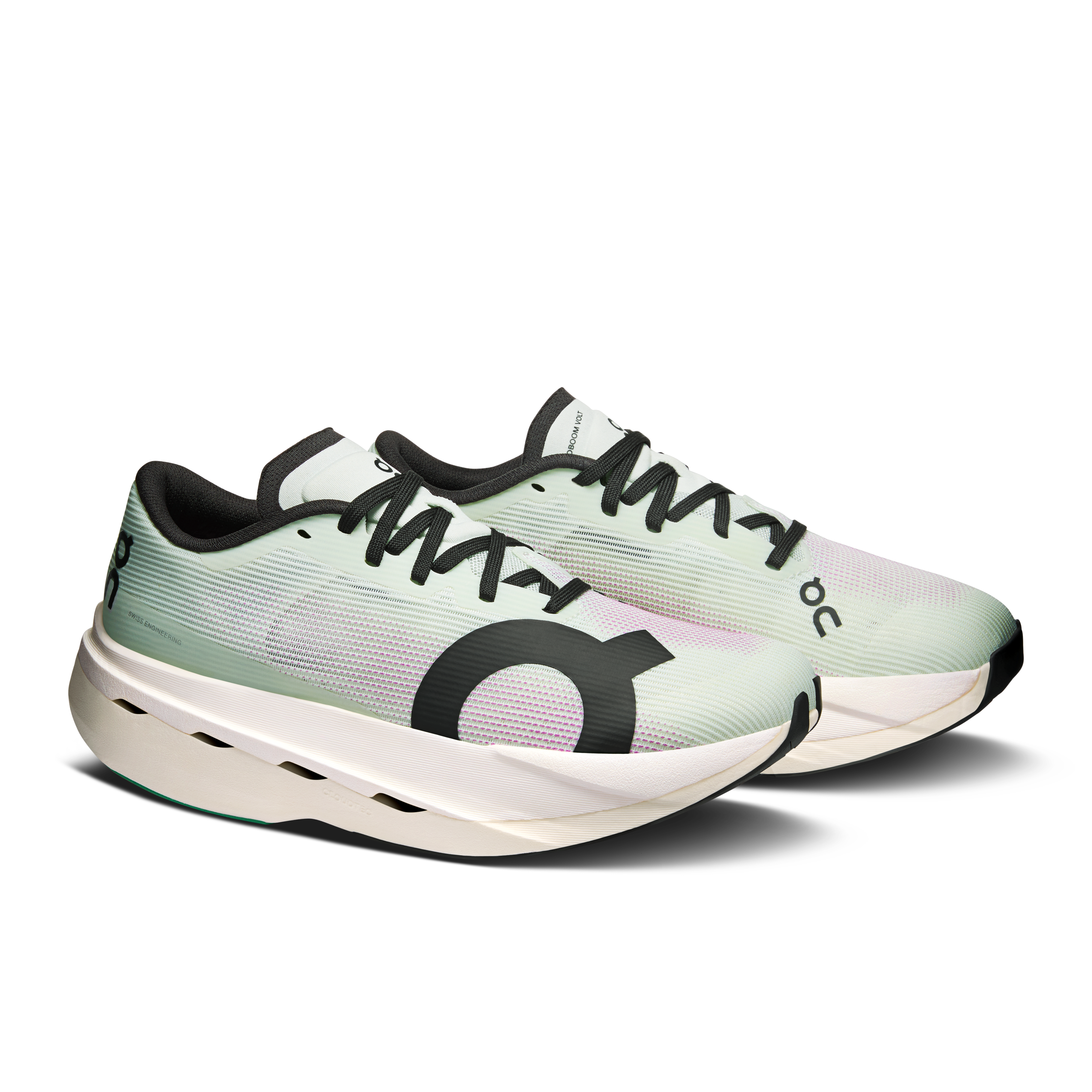 On Cloudboom Volt Iceberg & Sakura Women Road running Shoes