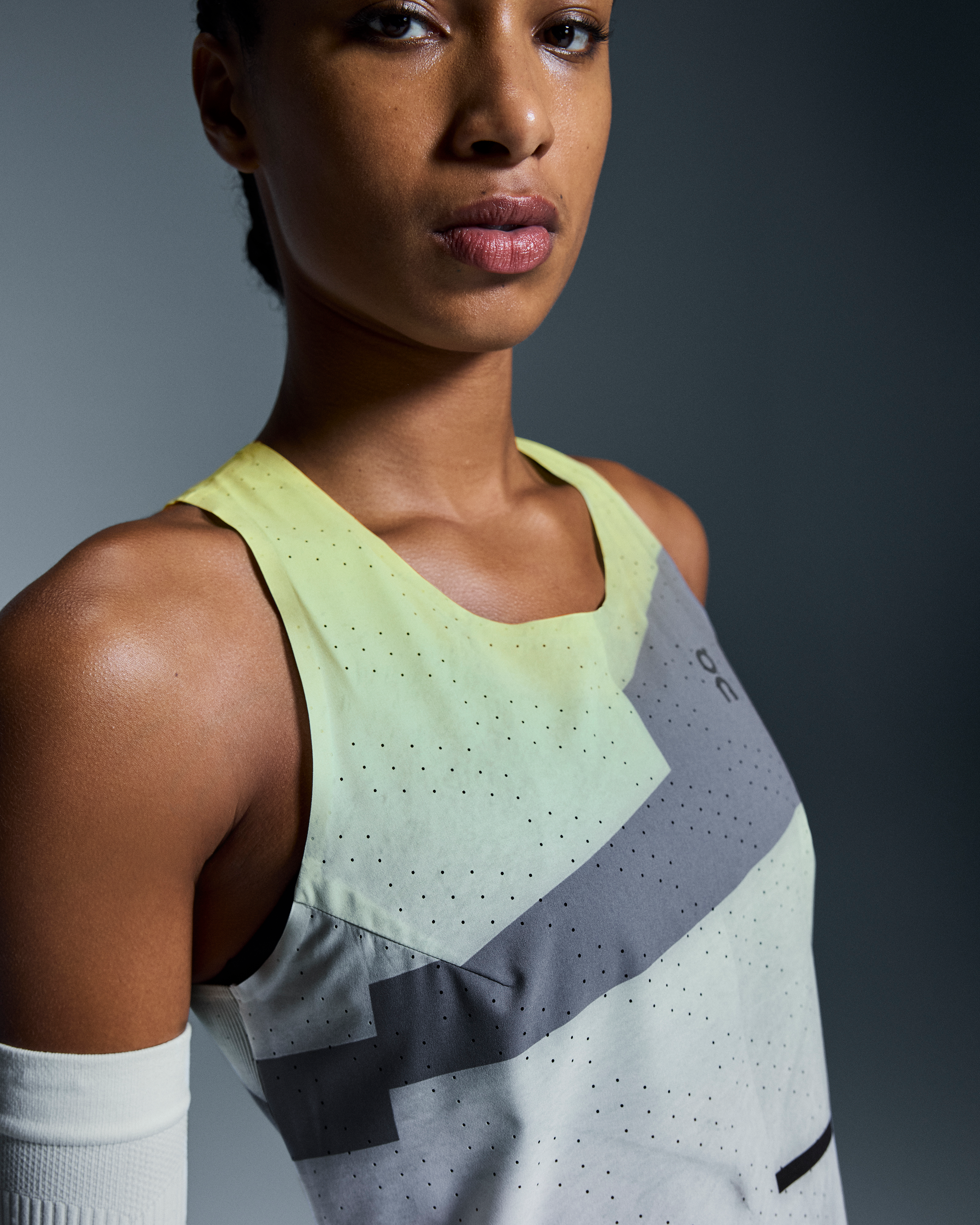 Race SingletWomen / Limelight | Glacier / L