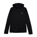 Climate Zip Hoodie in Black