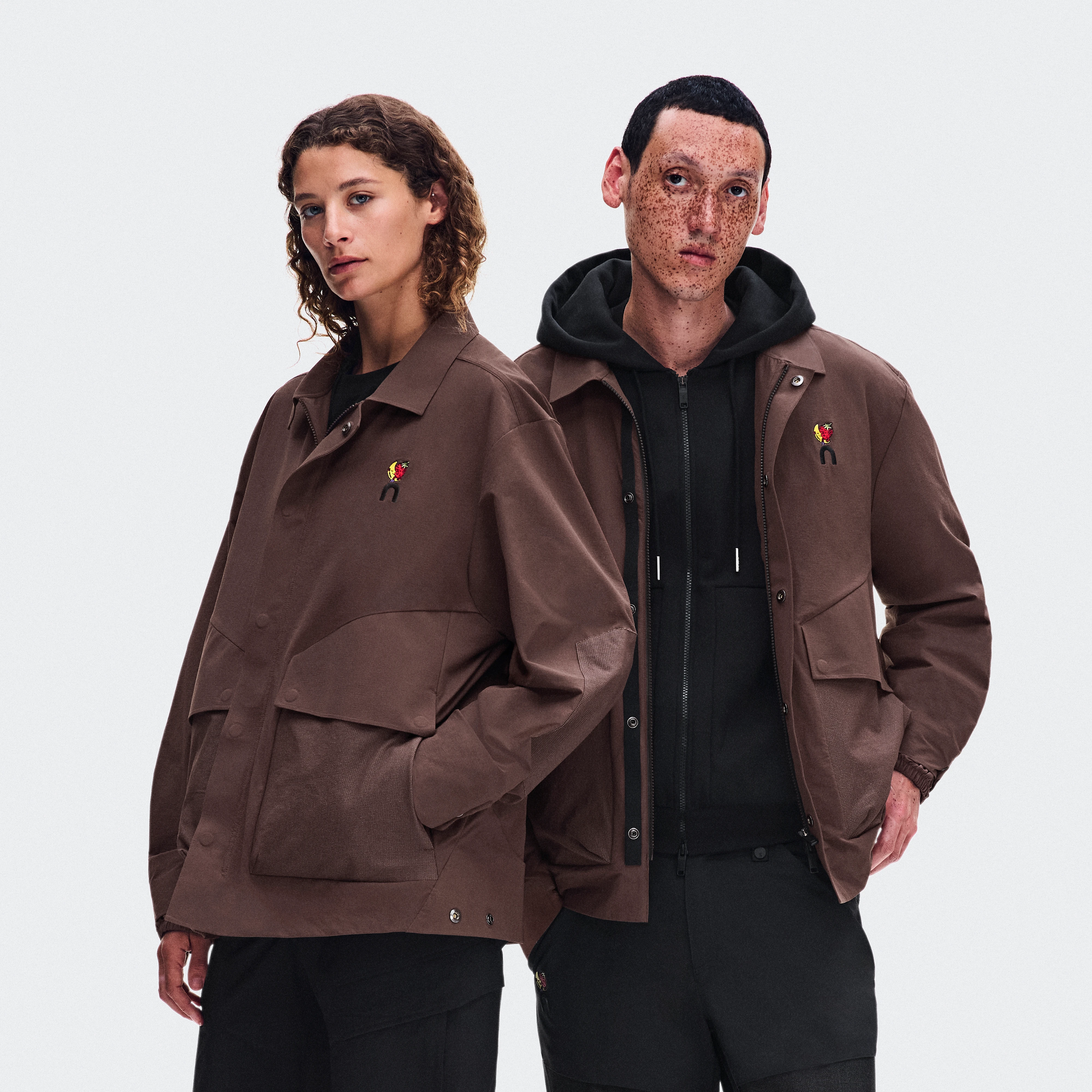 On Utility Jacket SHG Medjool Unisex – Avventure outdoor, uso quotidiano Giacche