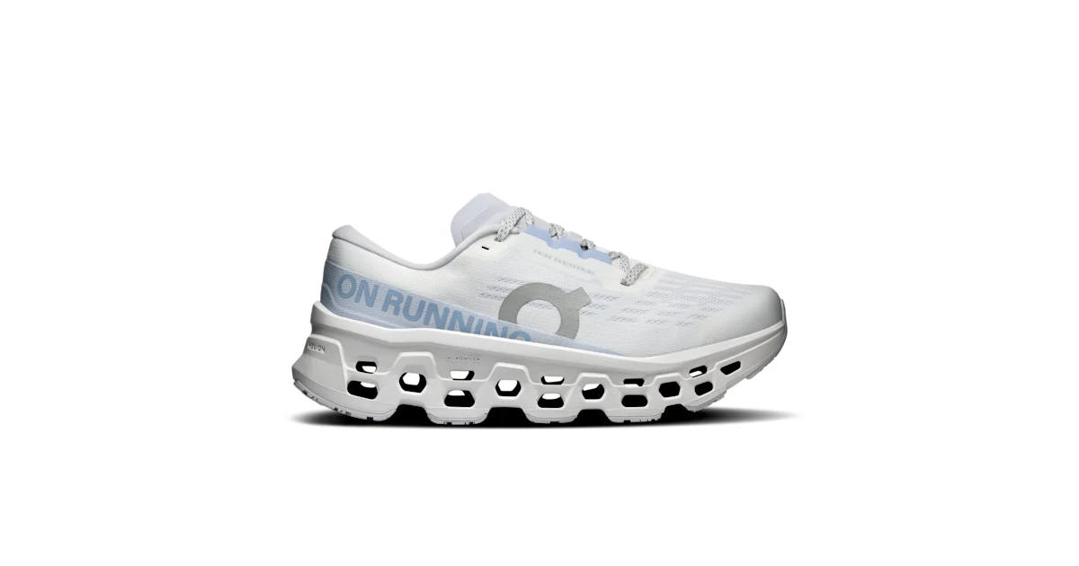 Tenis Cloudmonster 3 blanco tono Frost para mujer · On