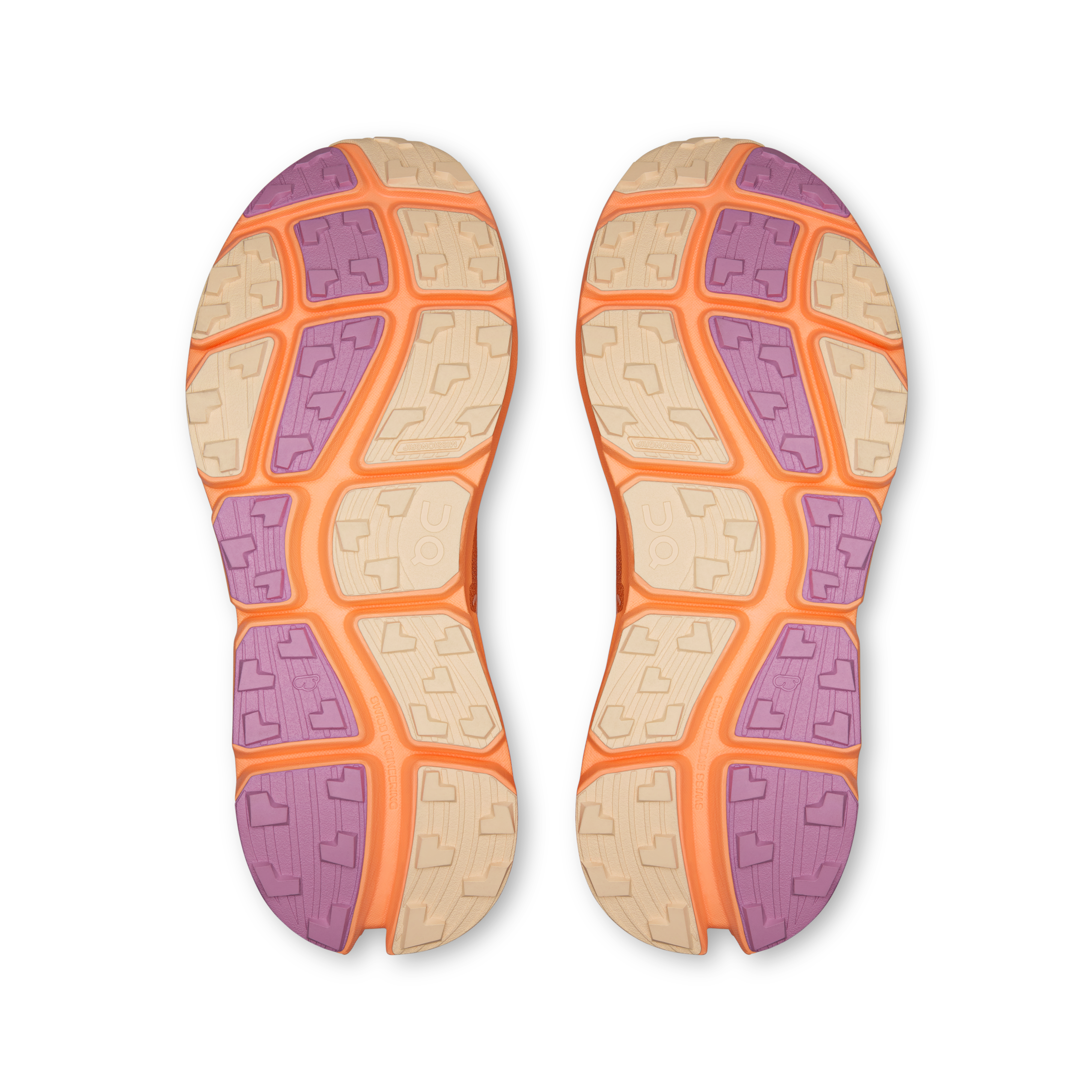 On Cloudsoma Sandstone & Tangerine Women Trail running Shoes