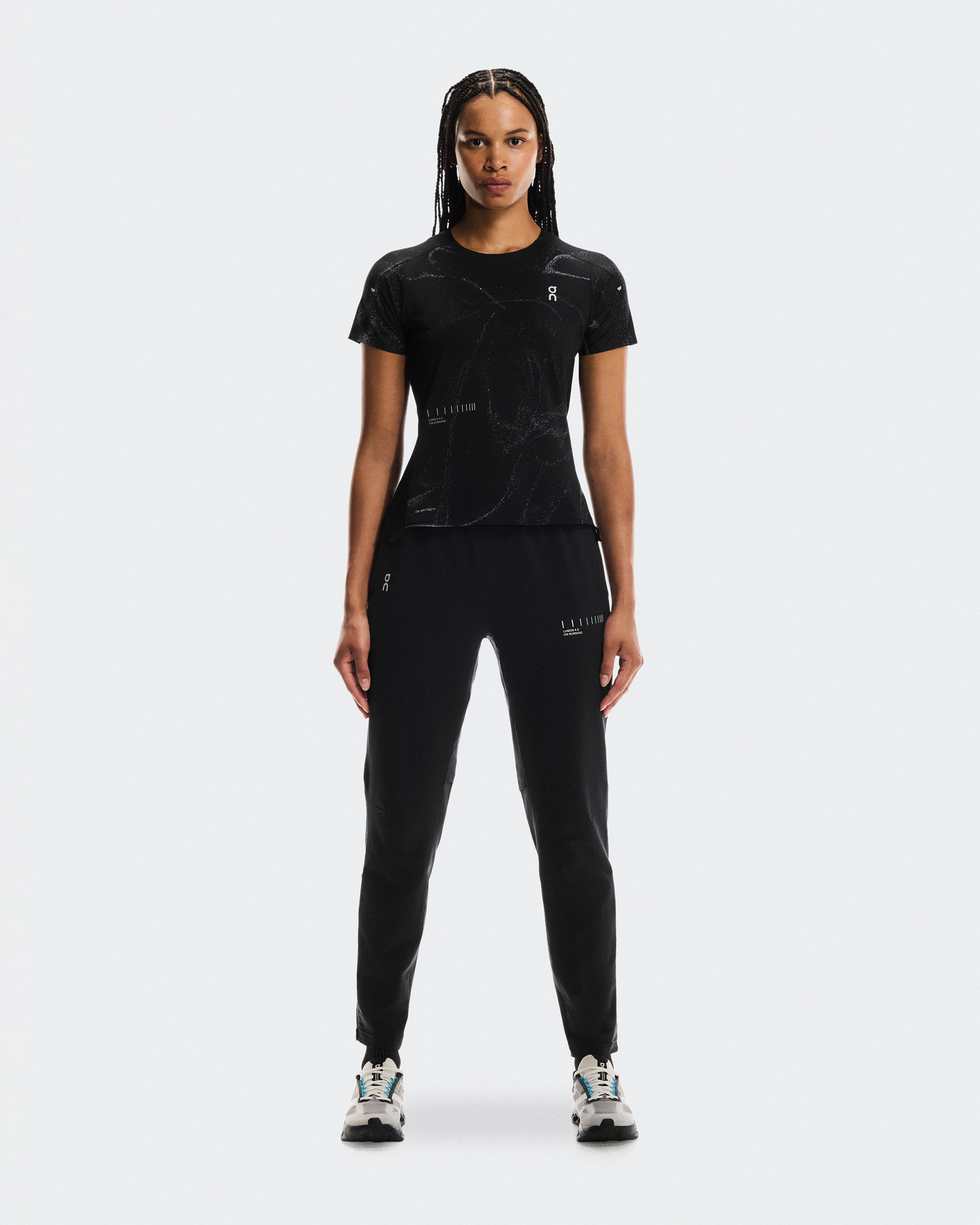 On Weather Pants Lumos Black Women Pants