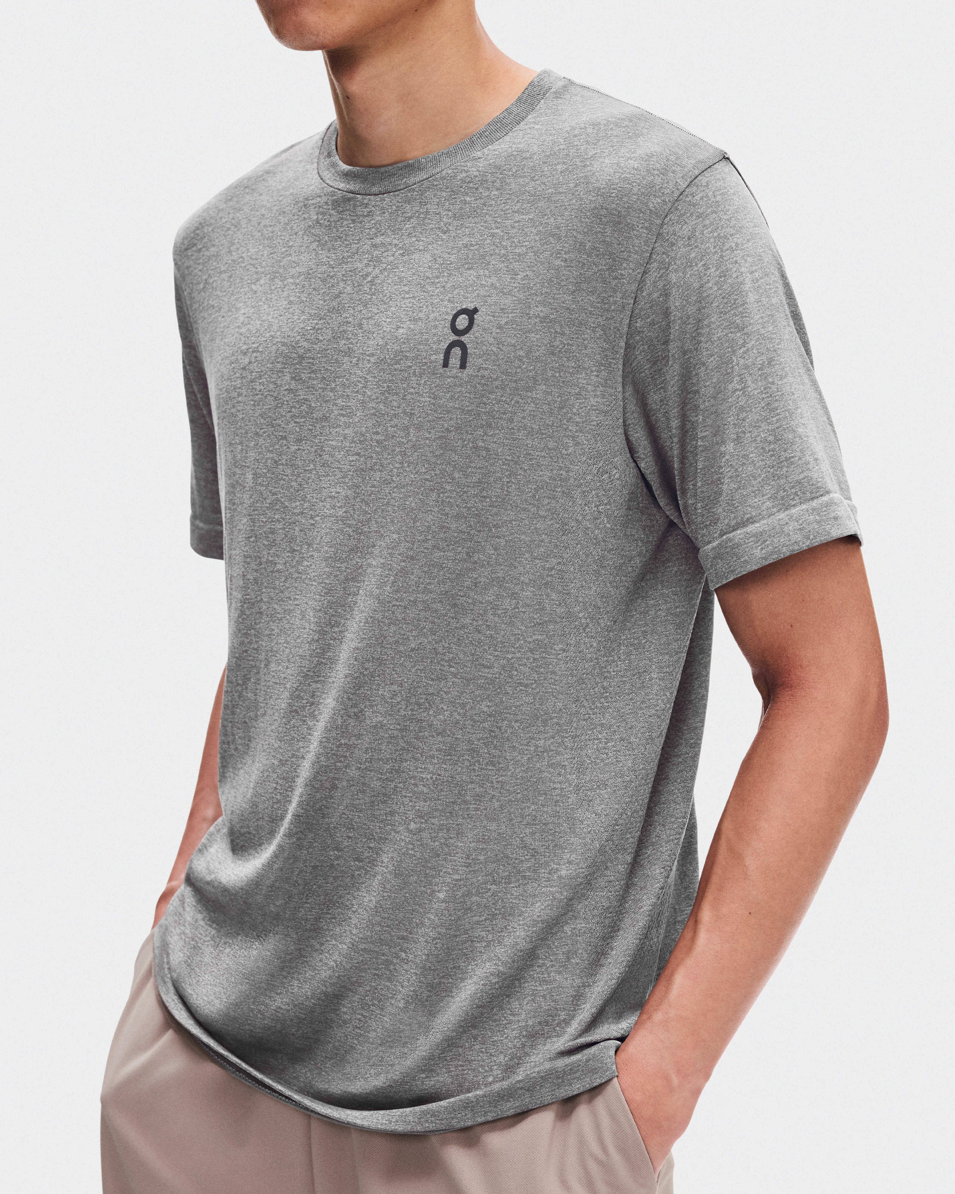 On Train Flex-T Clay Heather Men Tops and t-shirts