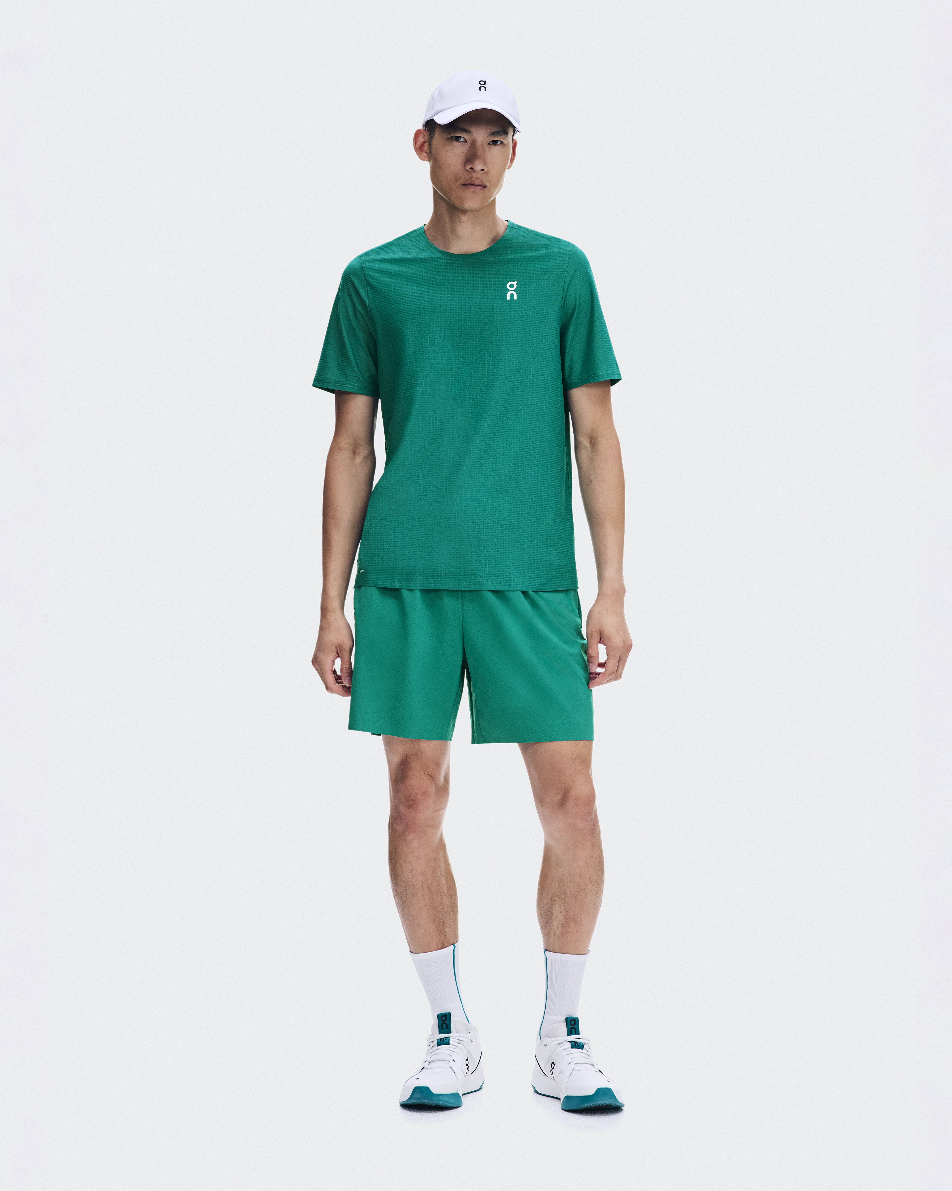 Court-T Short-Sleeve Shirt in Neem