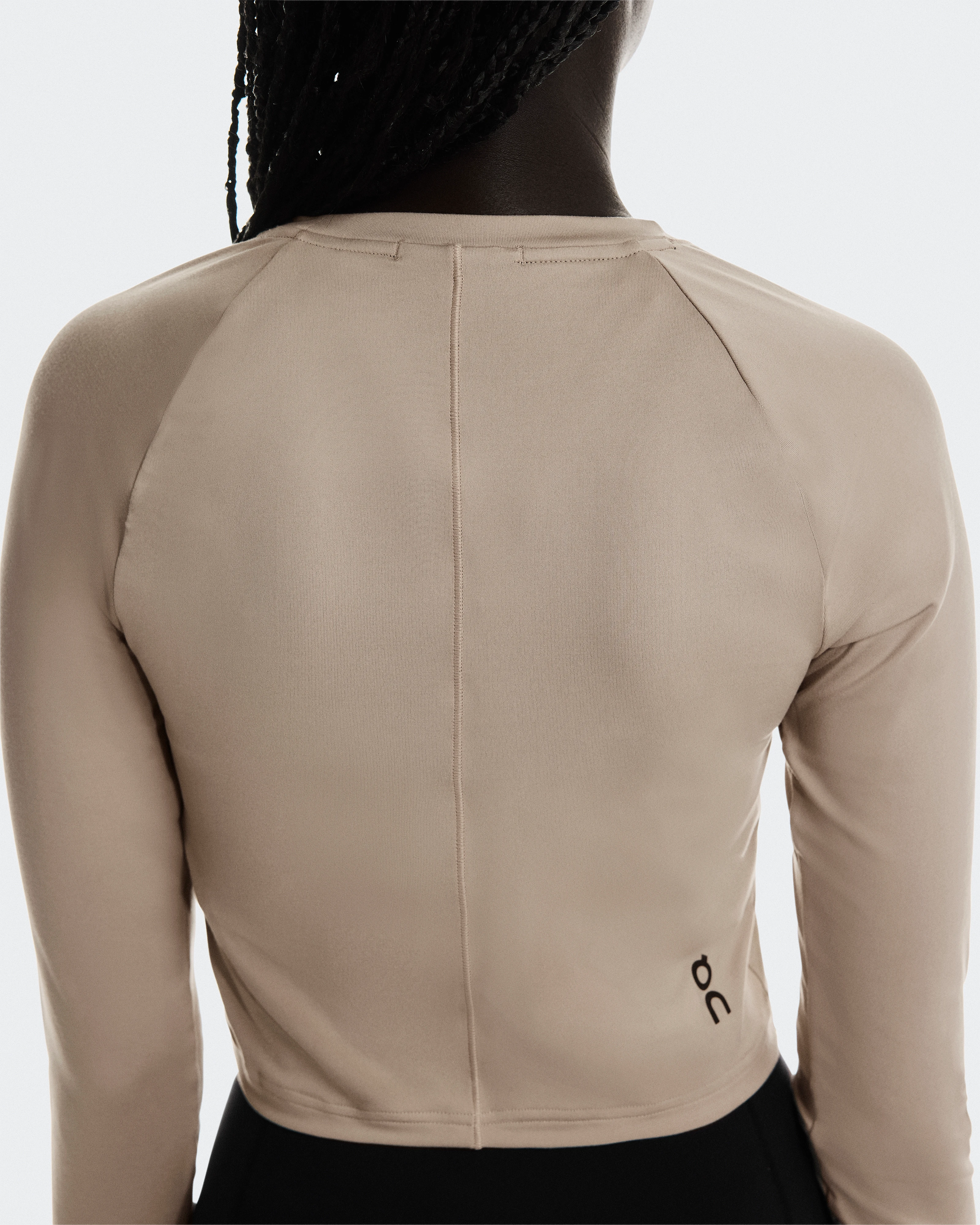 On Studio Long-T Crop Desert Women Tops and t-shirts