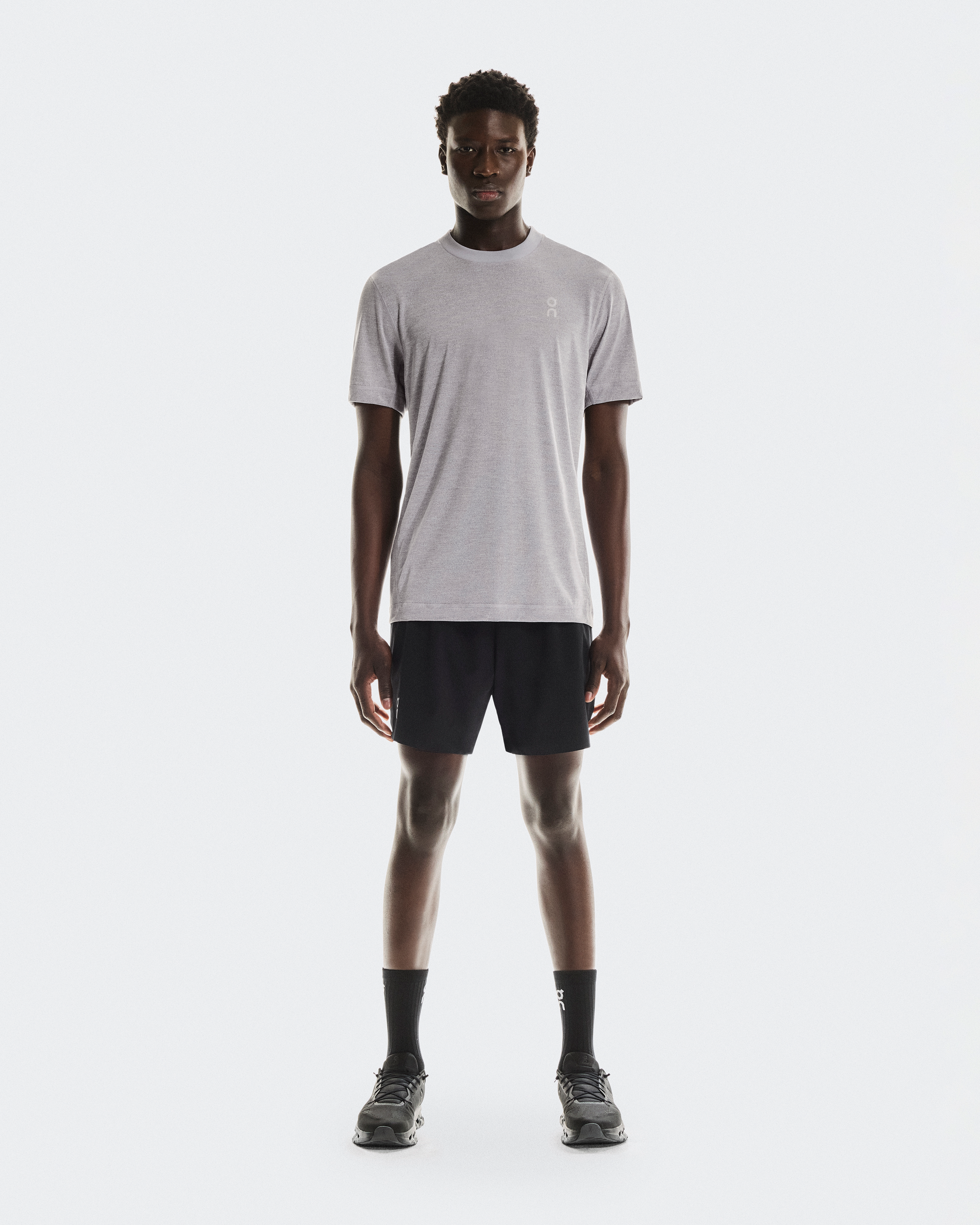 On Train-T Graphic, Lilac, Men