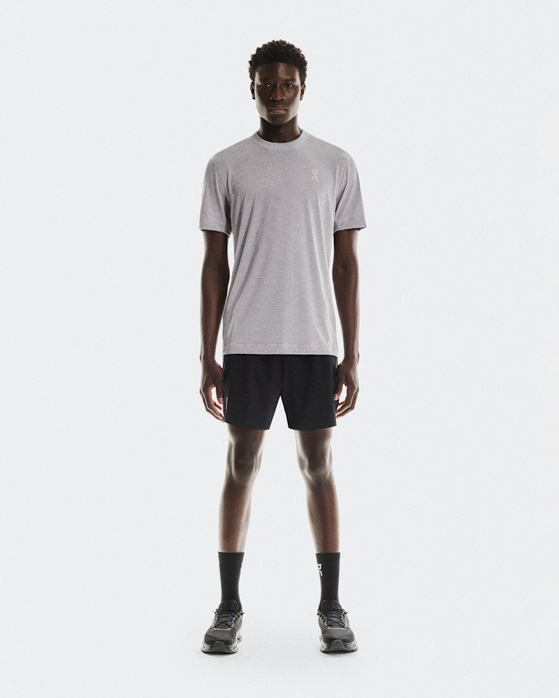On Men's Train-T Graphic Short-Sleeve Shirt in Lilac, Size: Large, Polyester
