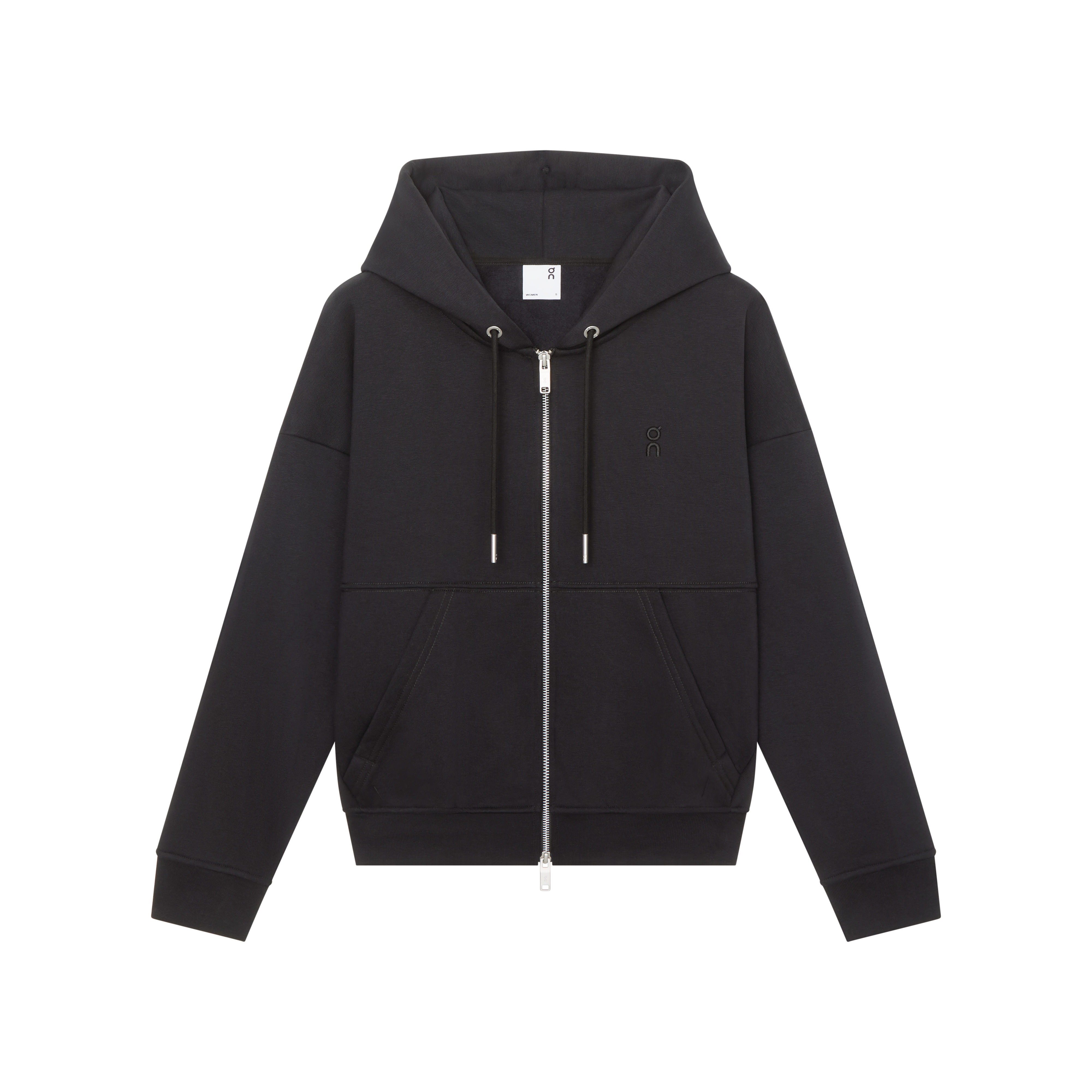 Club Collective Full Zip Hoodie in Black