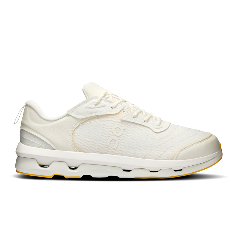 On Men's Cloudzone Moon Lifestyle Shoe in Ivory/Ivory, Size: 11.5, Recycled Polyester