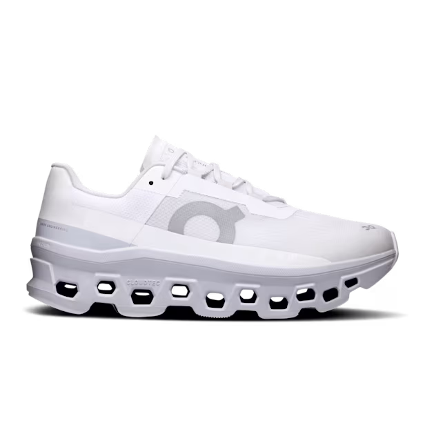 Cloudmonster Road Running Shoe in White/Glacier