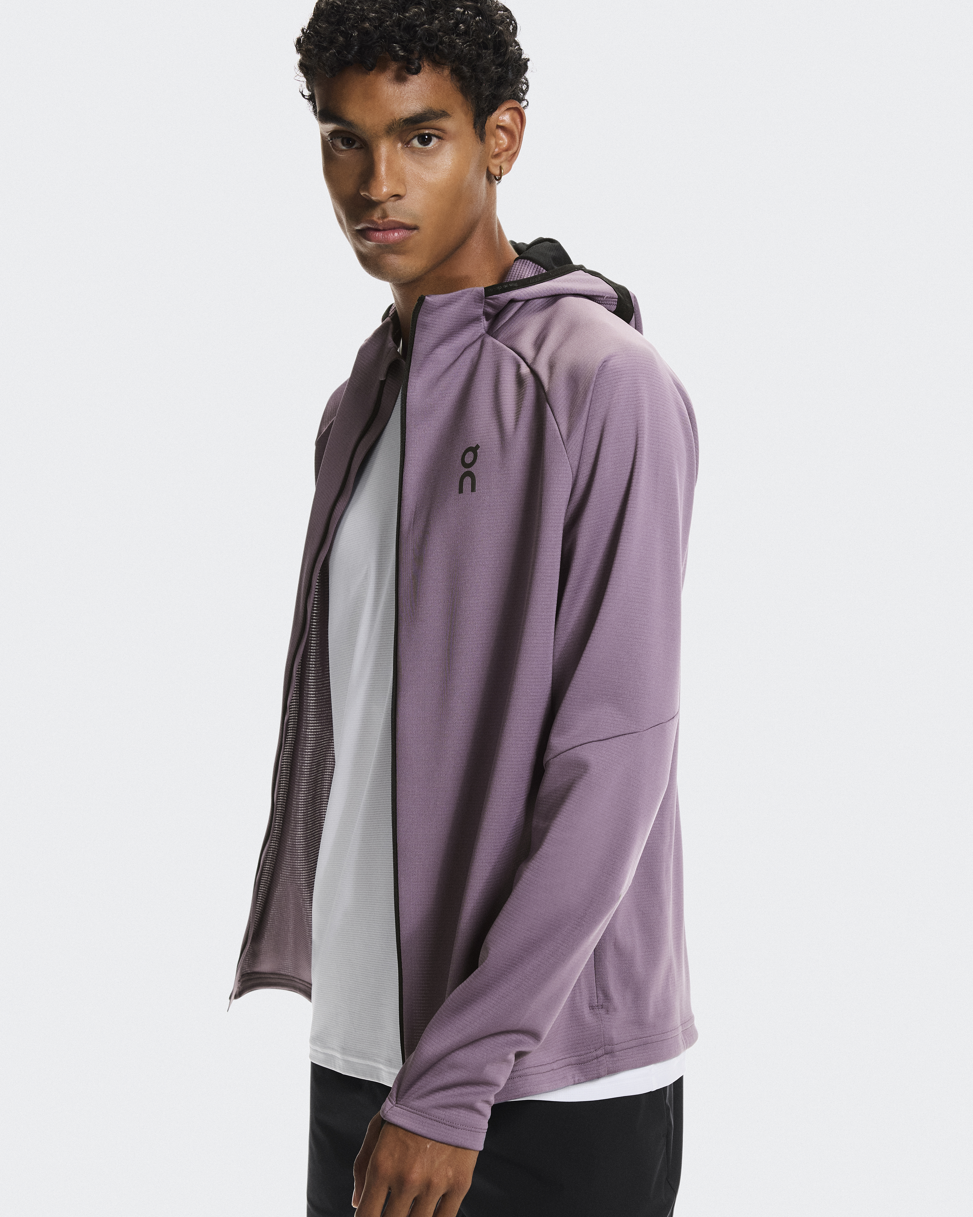 Men's Climate Zip Hoodie | Purple | On United States