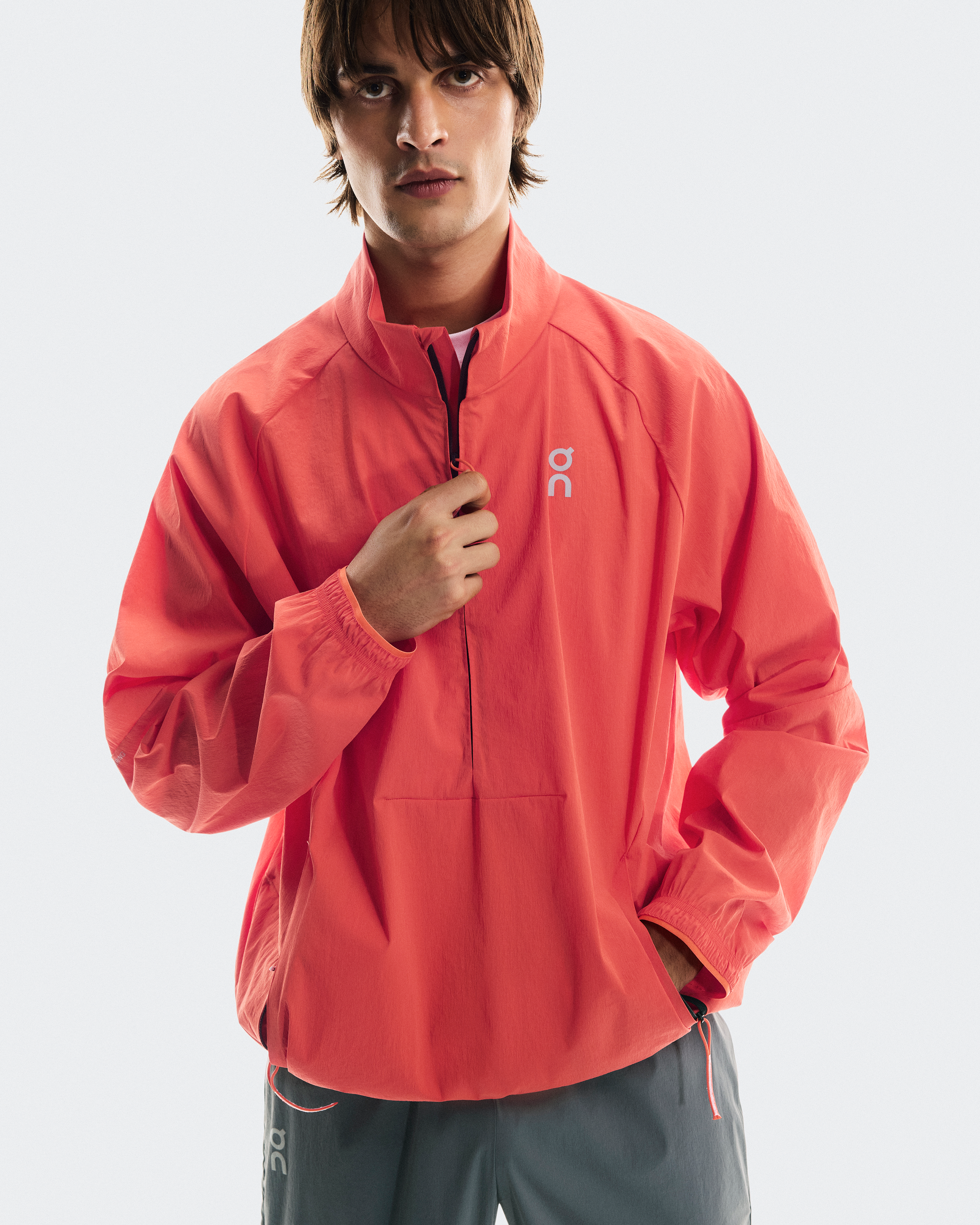 All-Day 1/2 Zip JacketMen / Coral / L