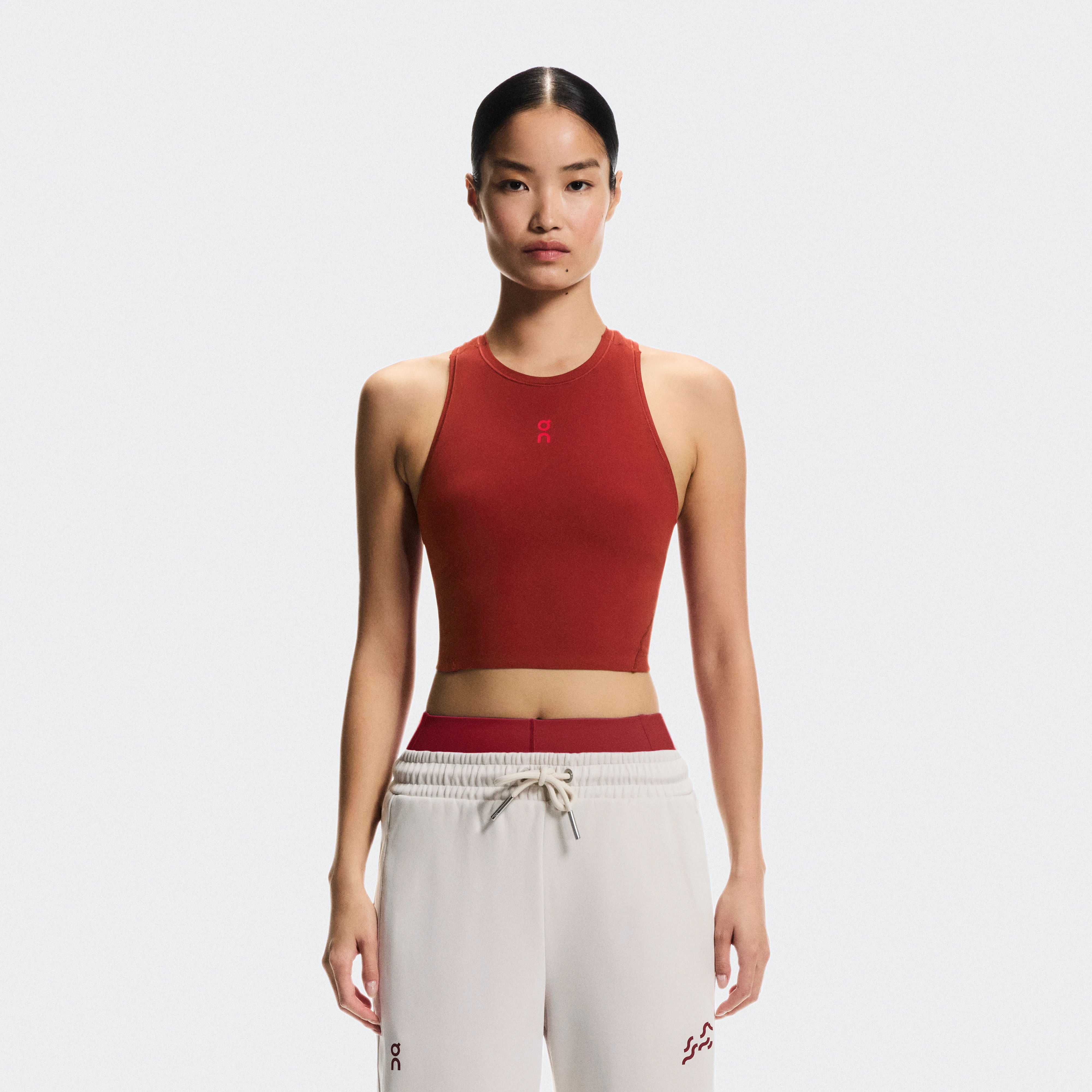 On Studio Crop Year of the Horse Brown Women Women – Low-intensity workouts Tops and t-shirts