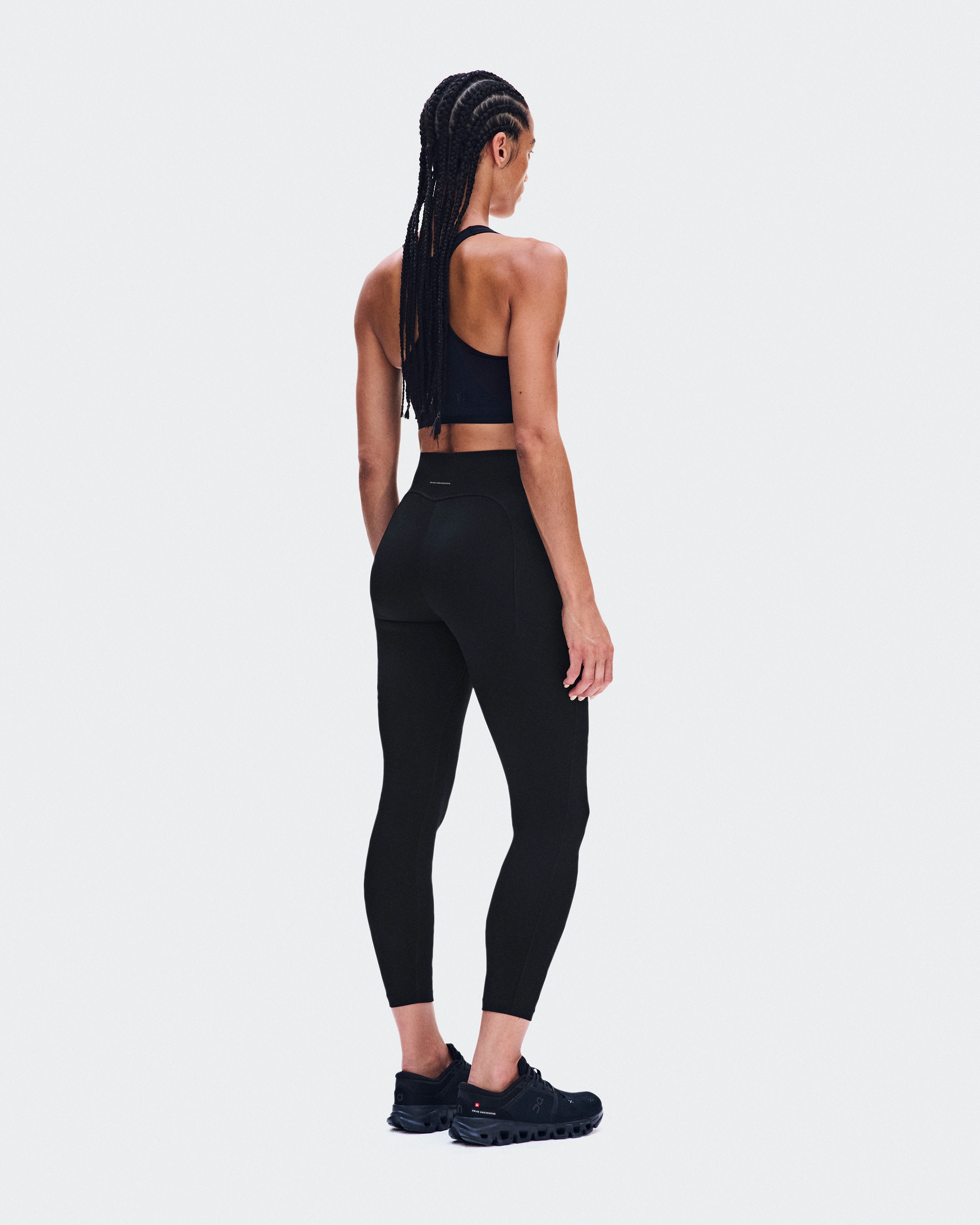On Train Tights 7/8 Black Women Tights