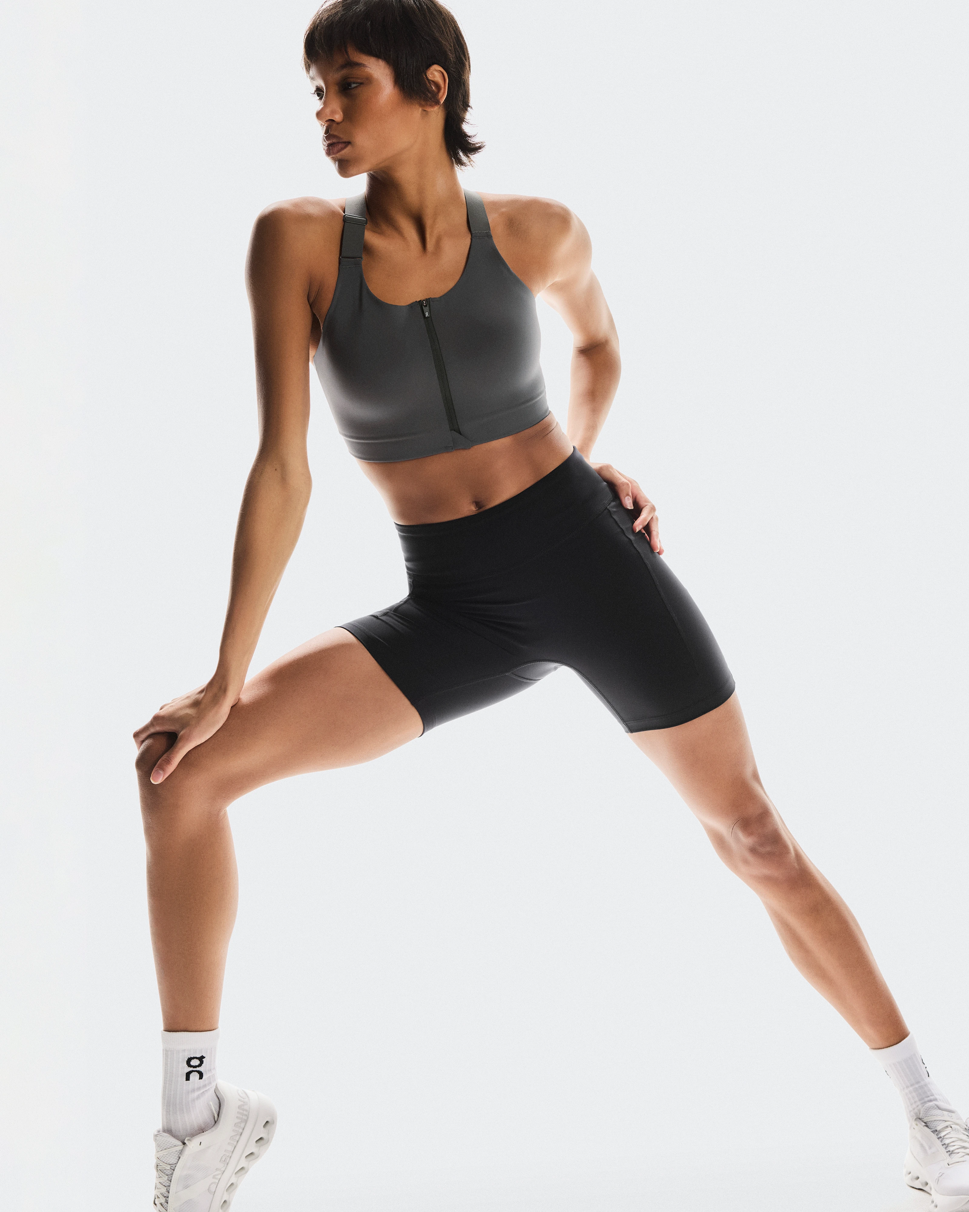 On Performance Tights Short Black Women Tights
