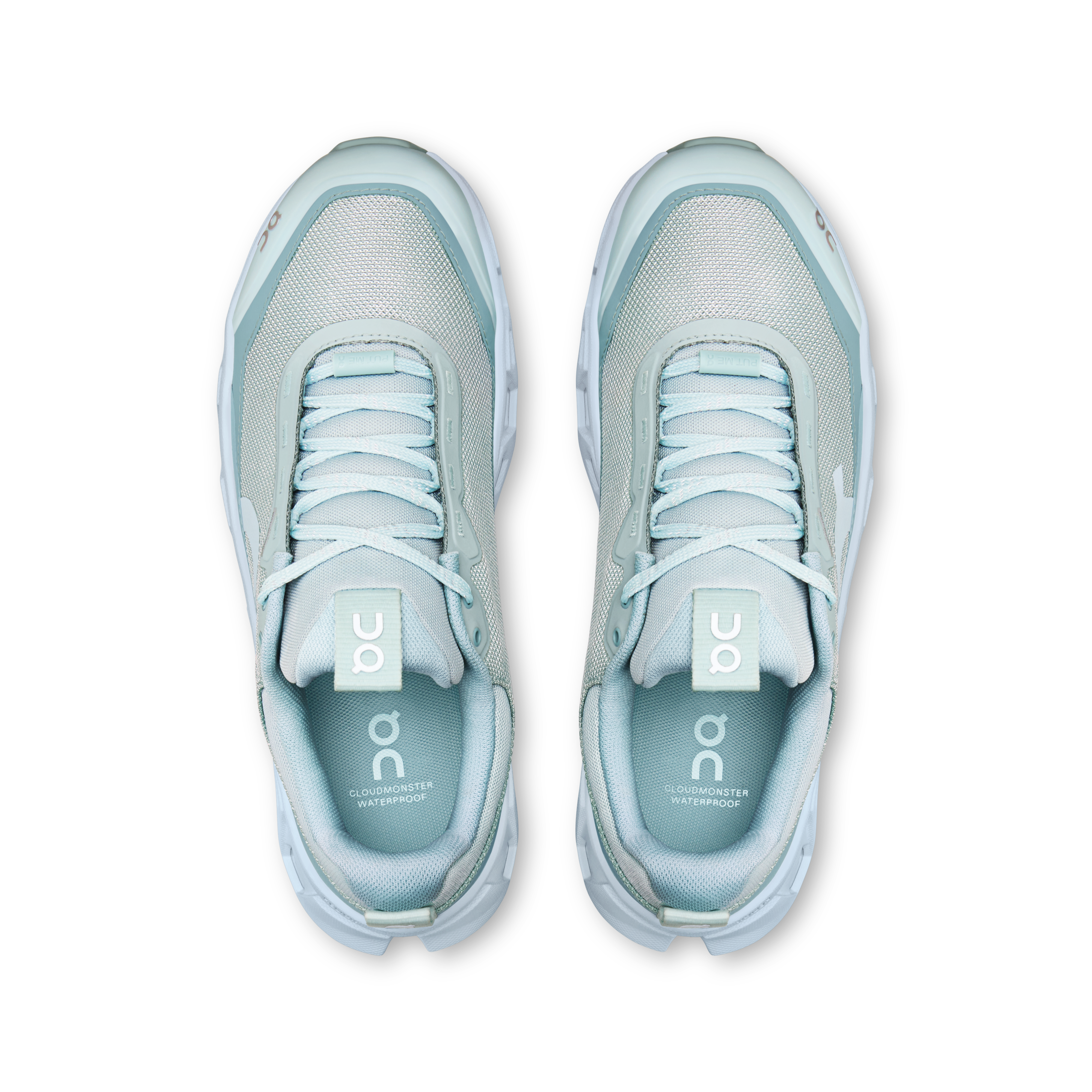 On Cloudmonster 1 Waterproof Brook & Seaglass Women Active life Shoes
