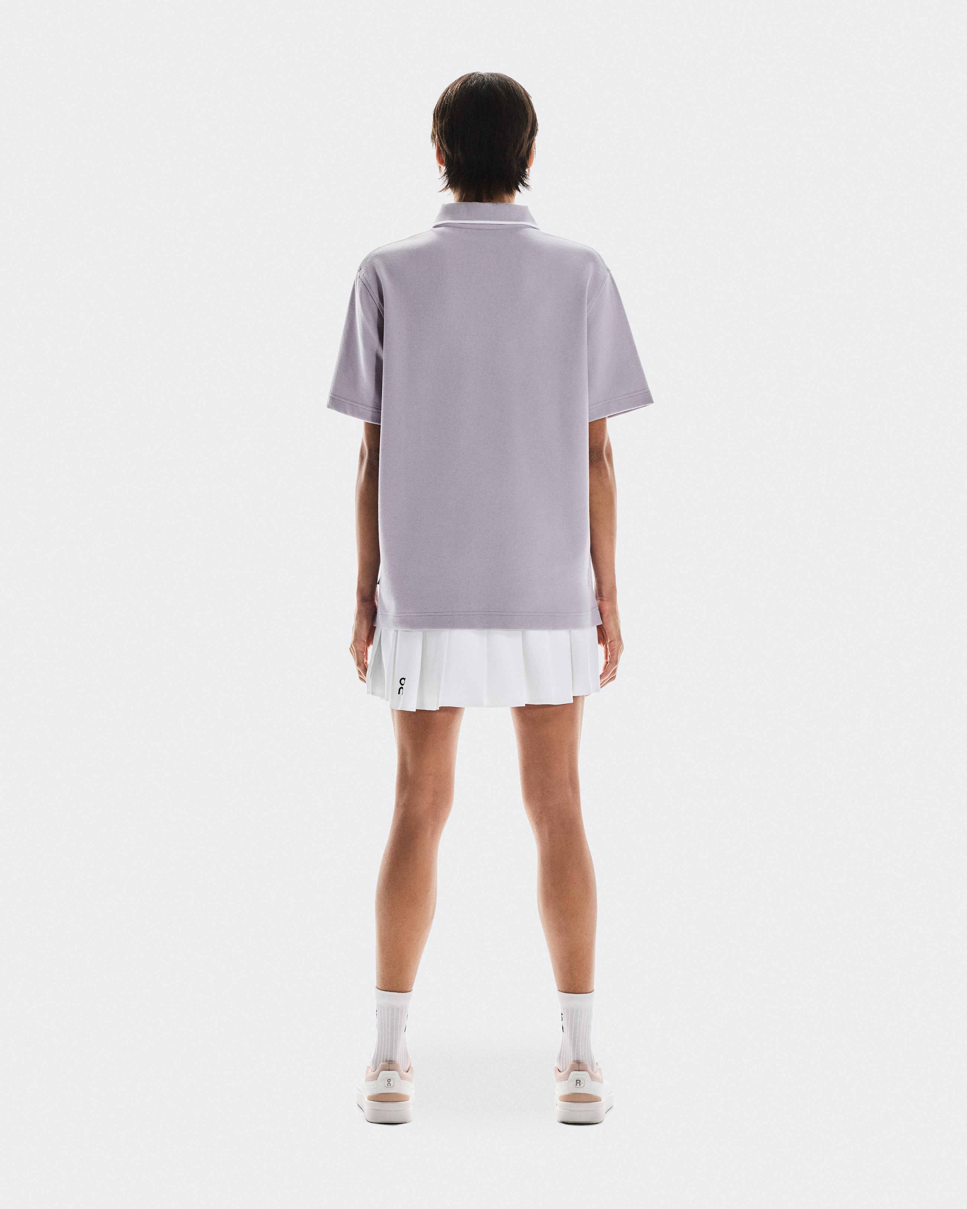 On Courtside Polo Lilac Mujer Camisetas
