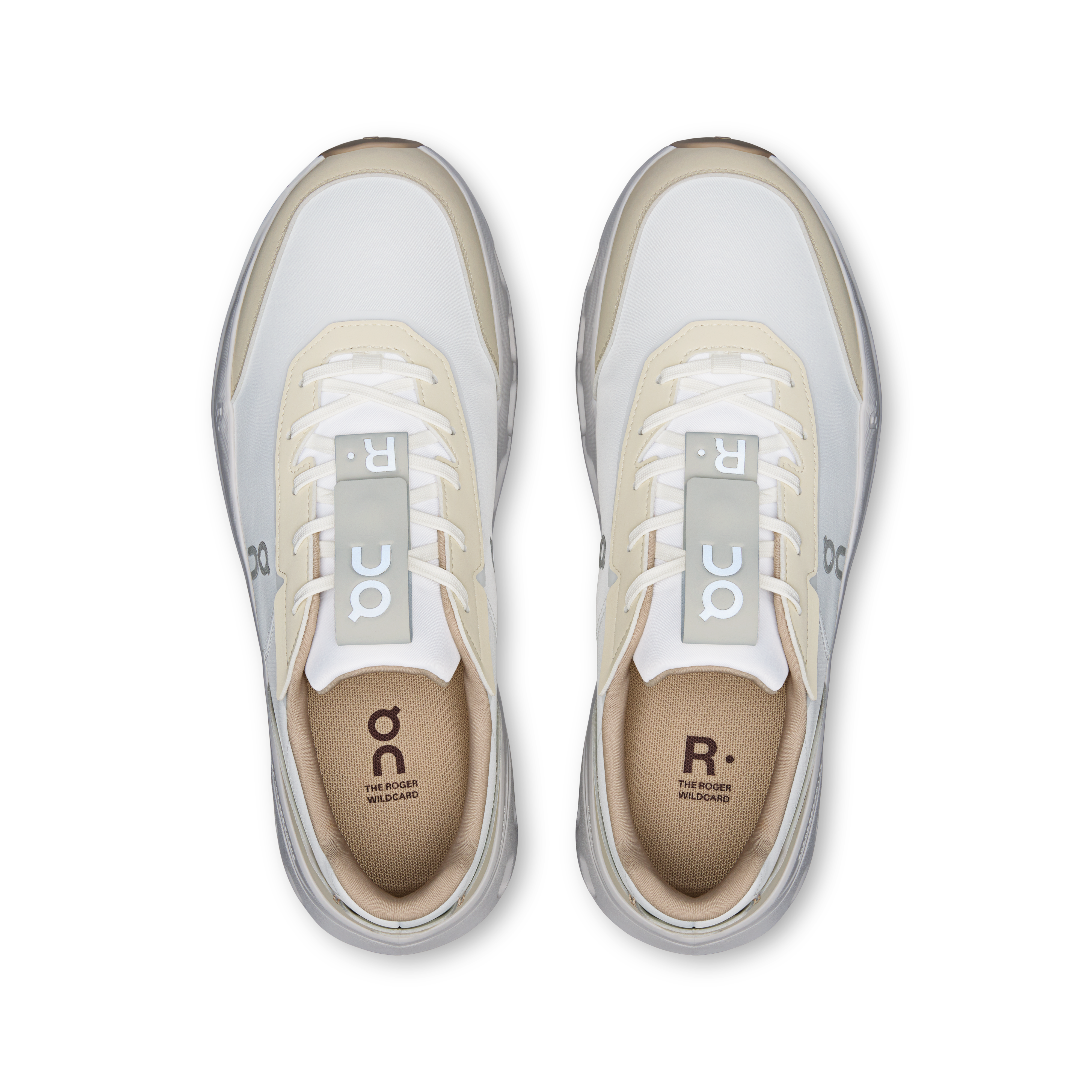 On THE ROGER Wildcard Ivory & Sand Men – Lifestyle, All-Day Shoes