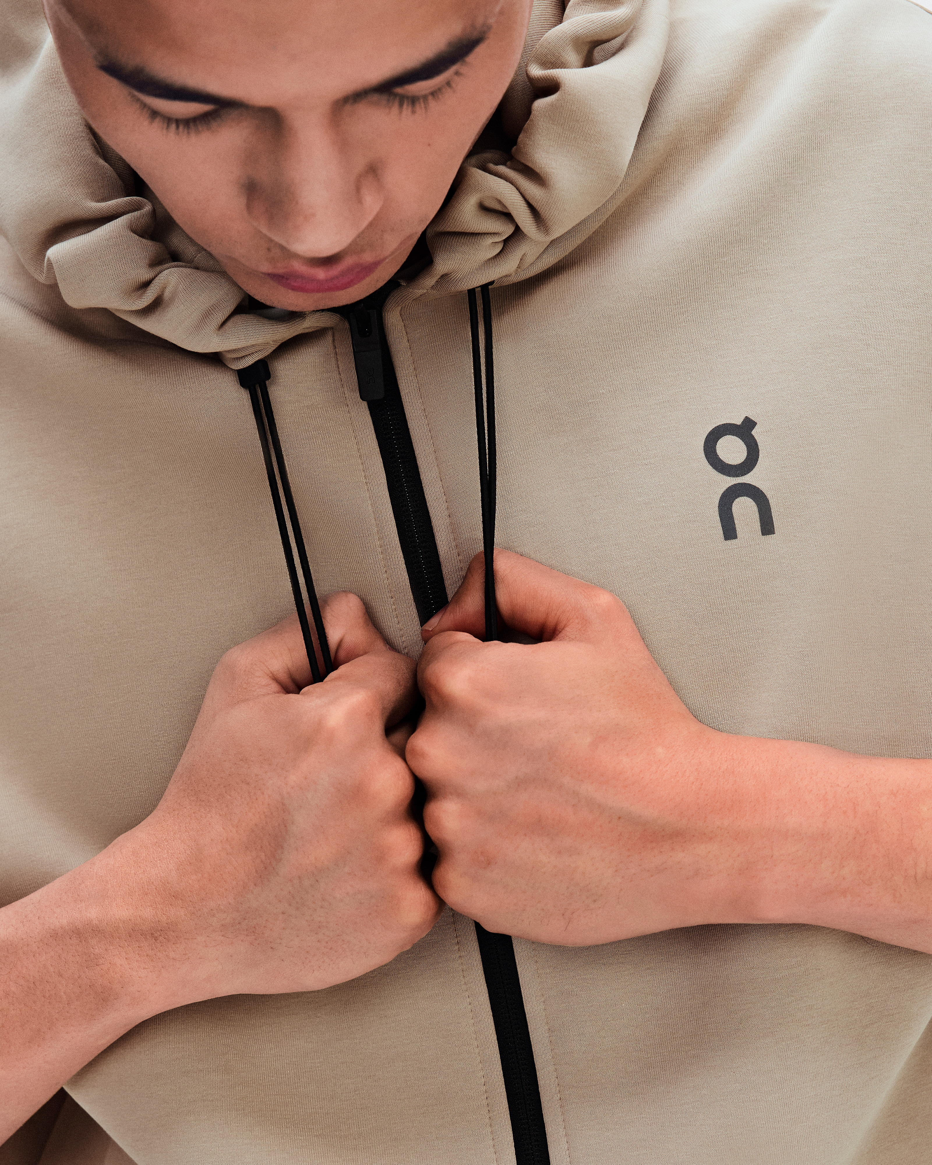Focus Tech Zip HoodieMen / Desert / L