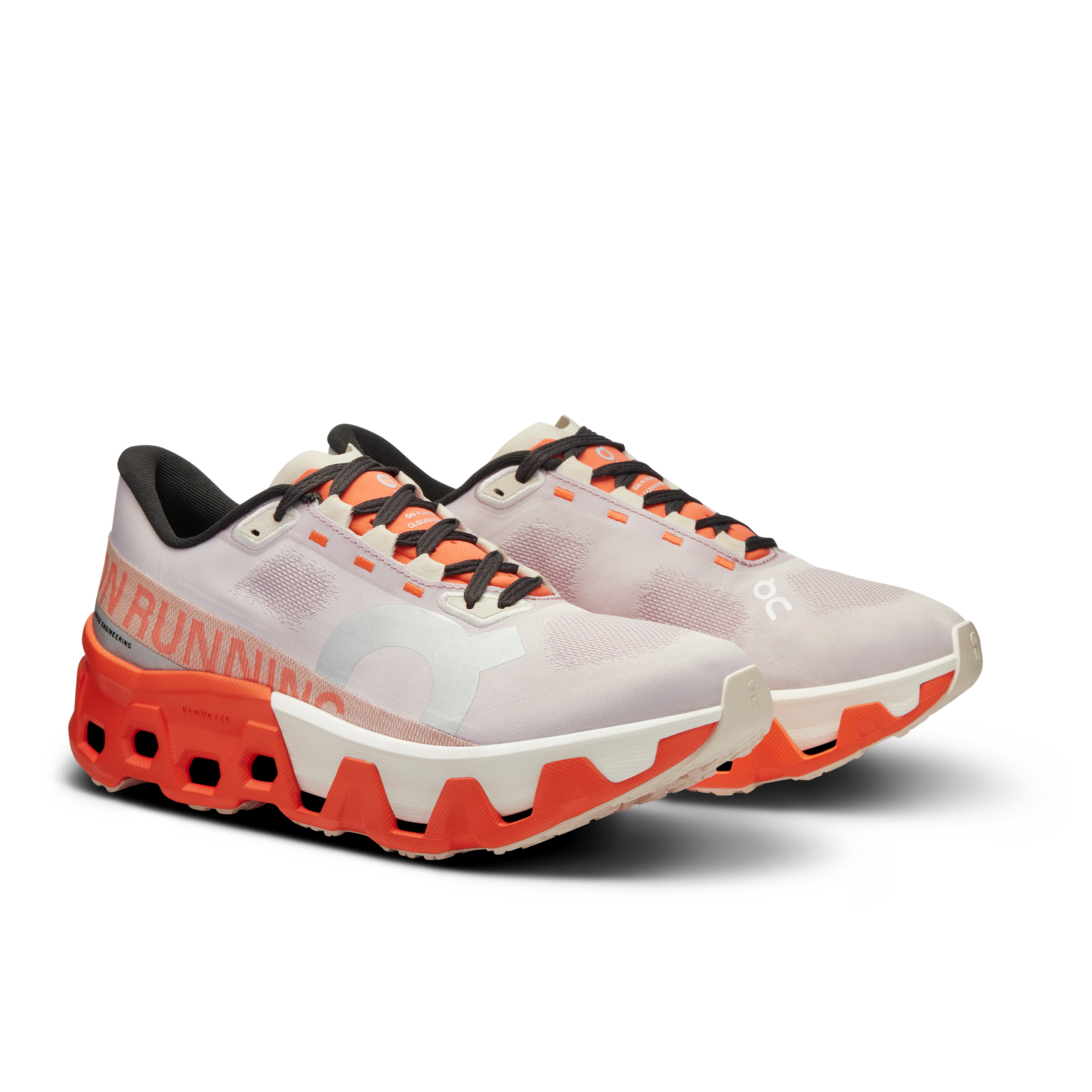 ON オン Cloudmonster Hyper レディース シューズ Women's Cloudmonster Hyper | Grey & Orange | On United States
