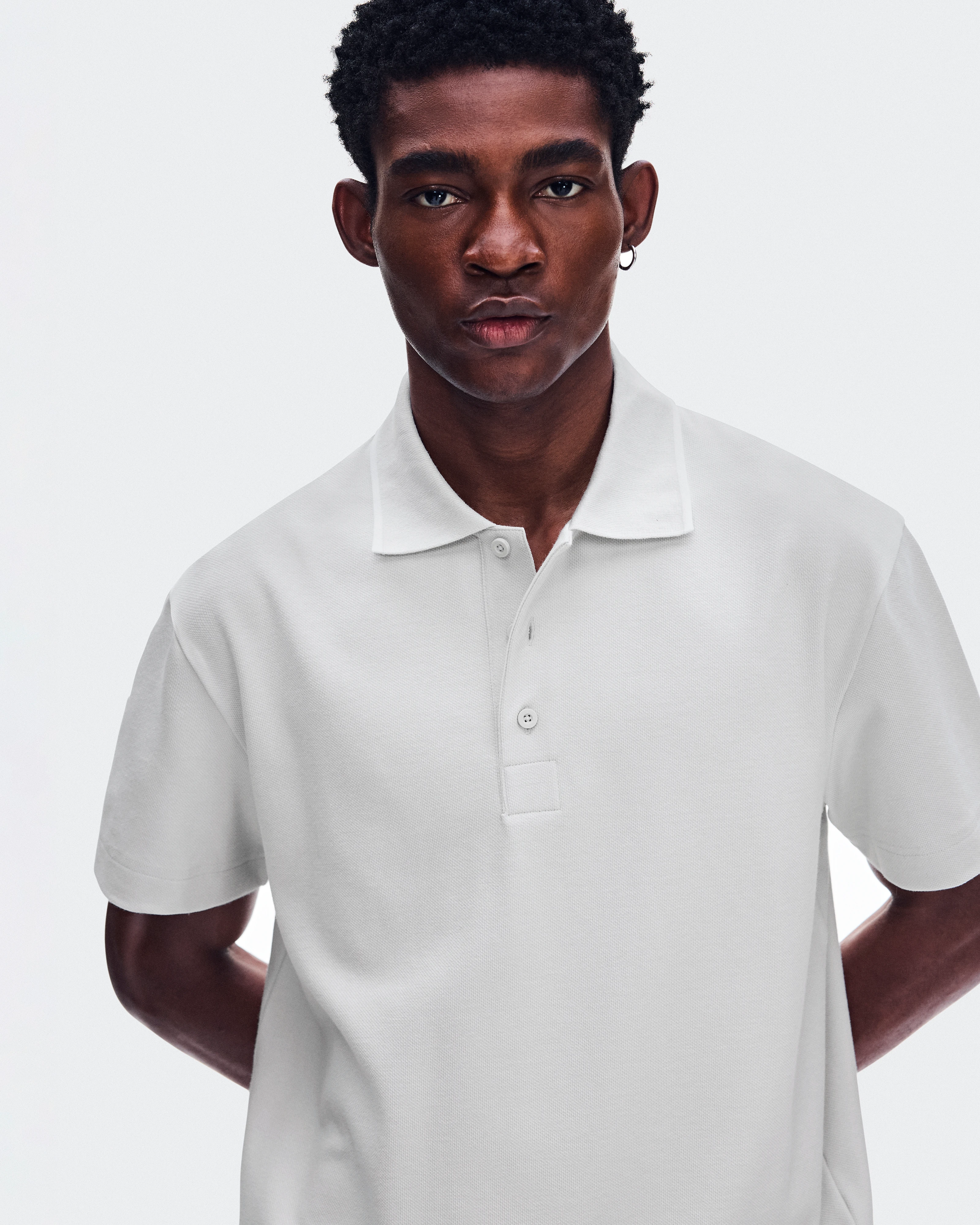 On Courtside Polo Glacier Men Tops and t-shirts