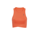 Race Crop Shirt in Flame/Black