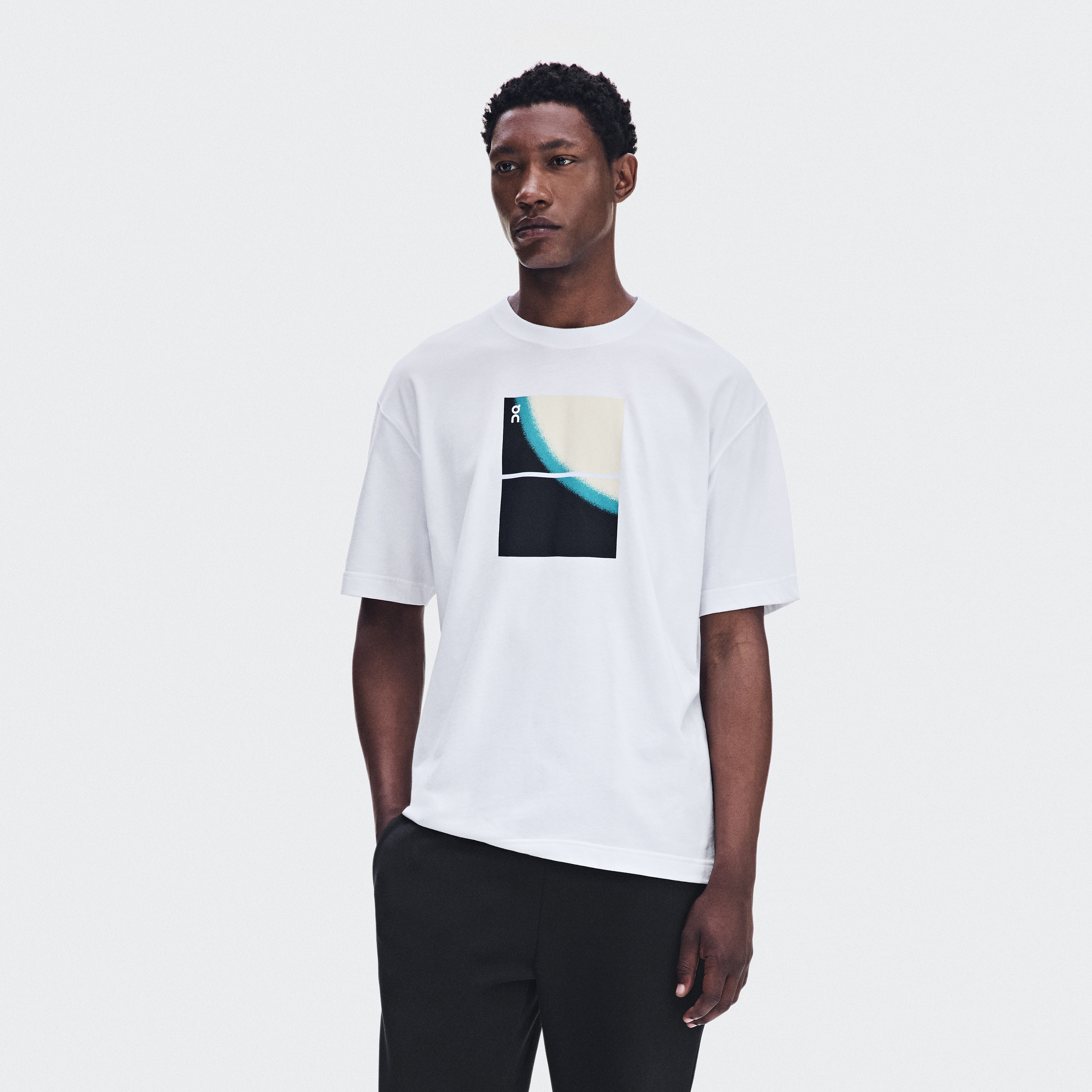Club-T Swing Short-Sleeve Shirt in White
