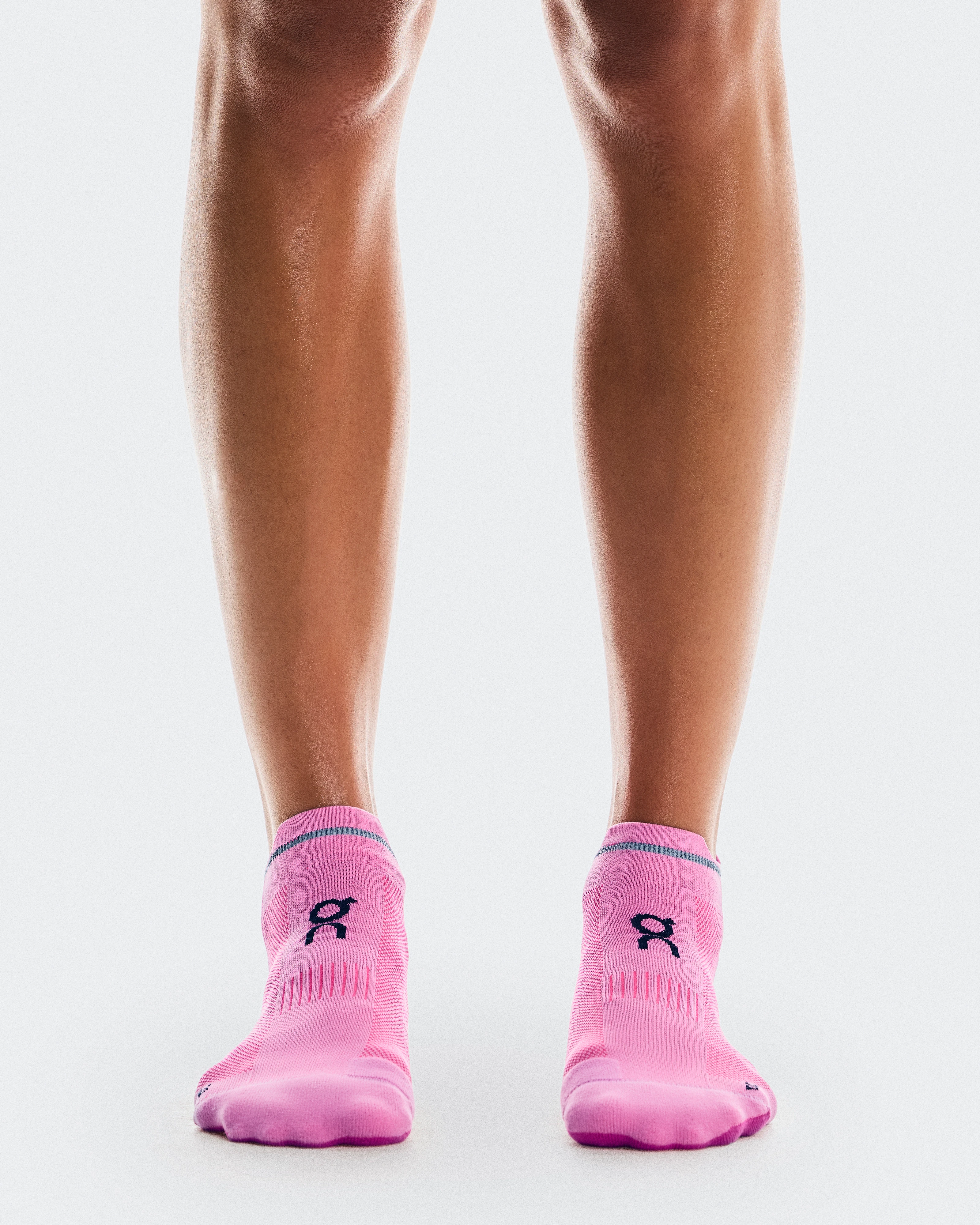 On Elite Run Sock Low Raspberry & Pink Unisex Socks