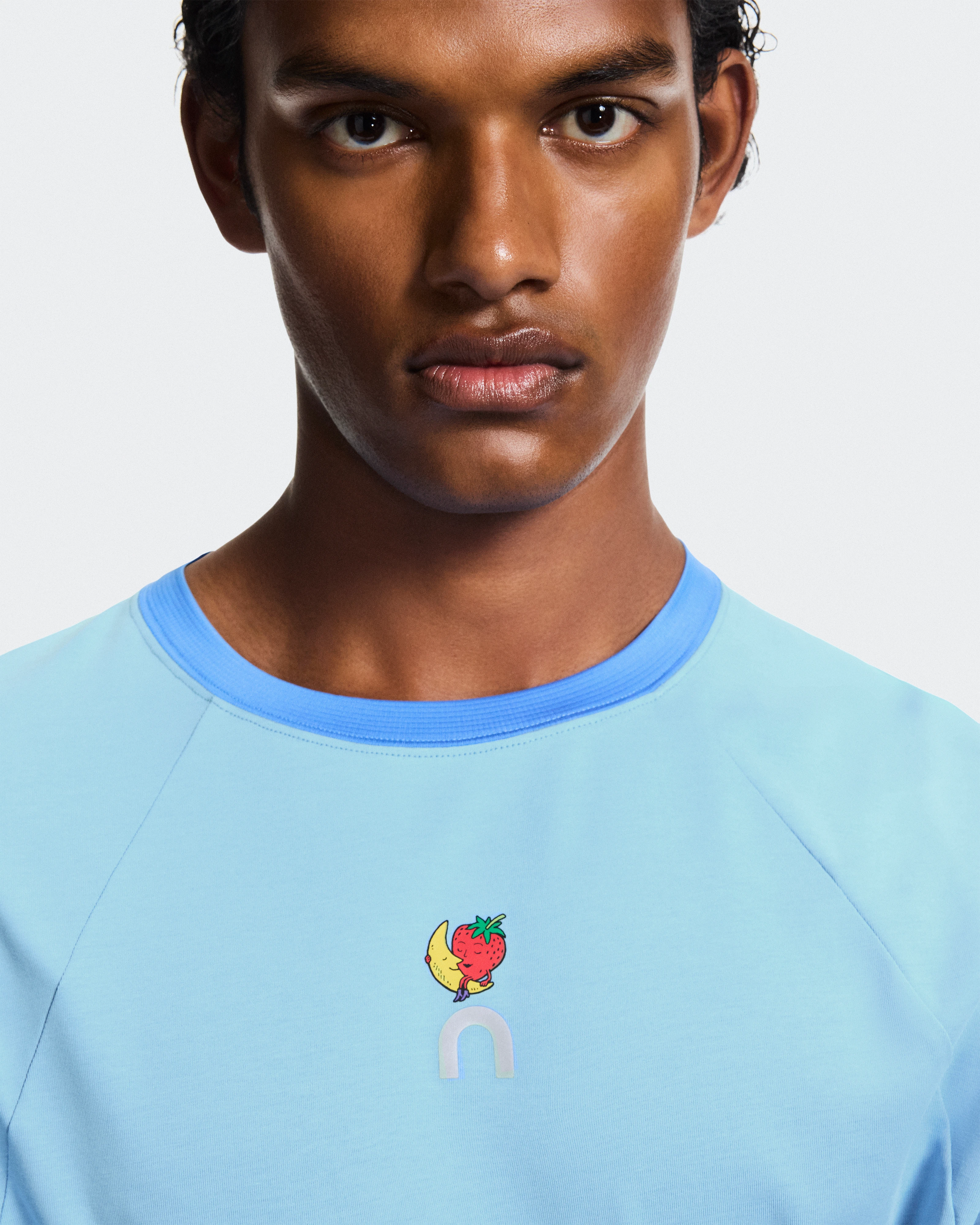 On Trek-T SHF Gourami & Ultramarine Men Tops and t-shirts