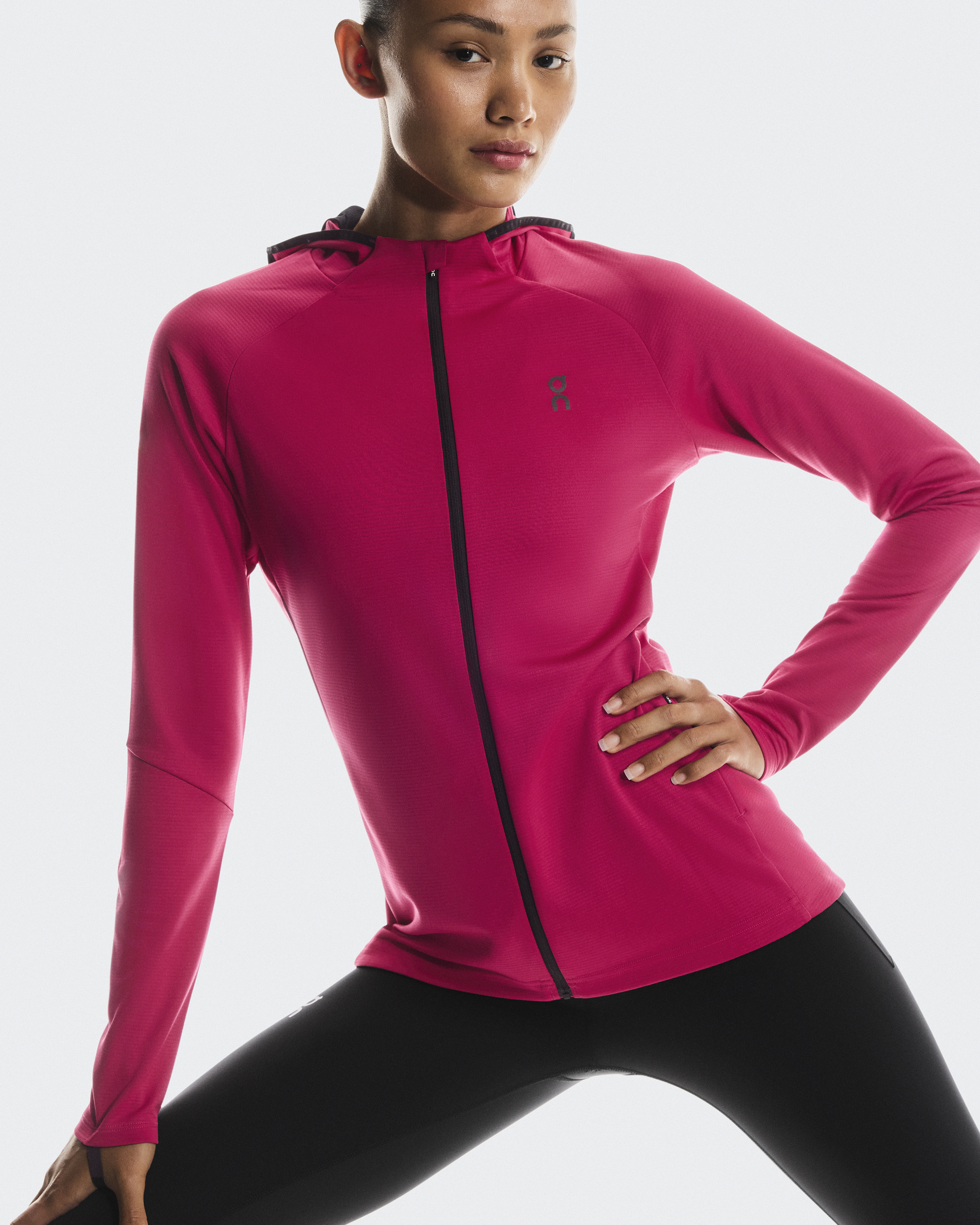 Women's Climate Zip Hoodie | Pink | On United States