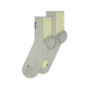 Performance Run Sock Mid in Tin/Lemonade