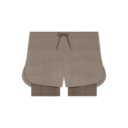 2-in-1 Shorts Erewhon in Cinder/Ash