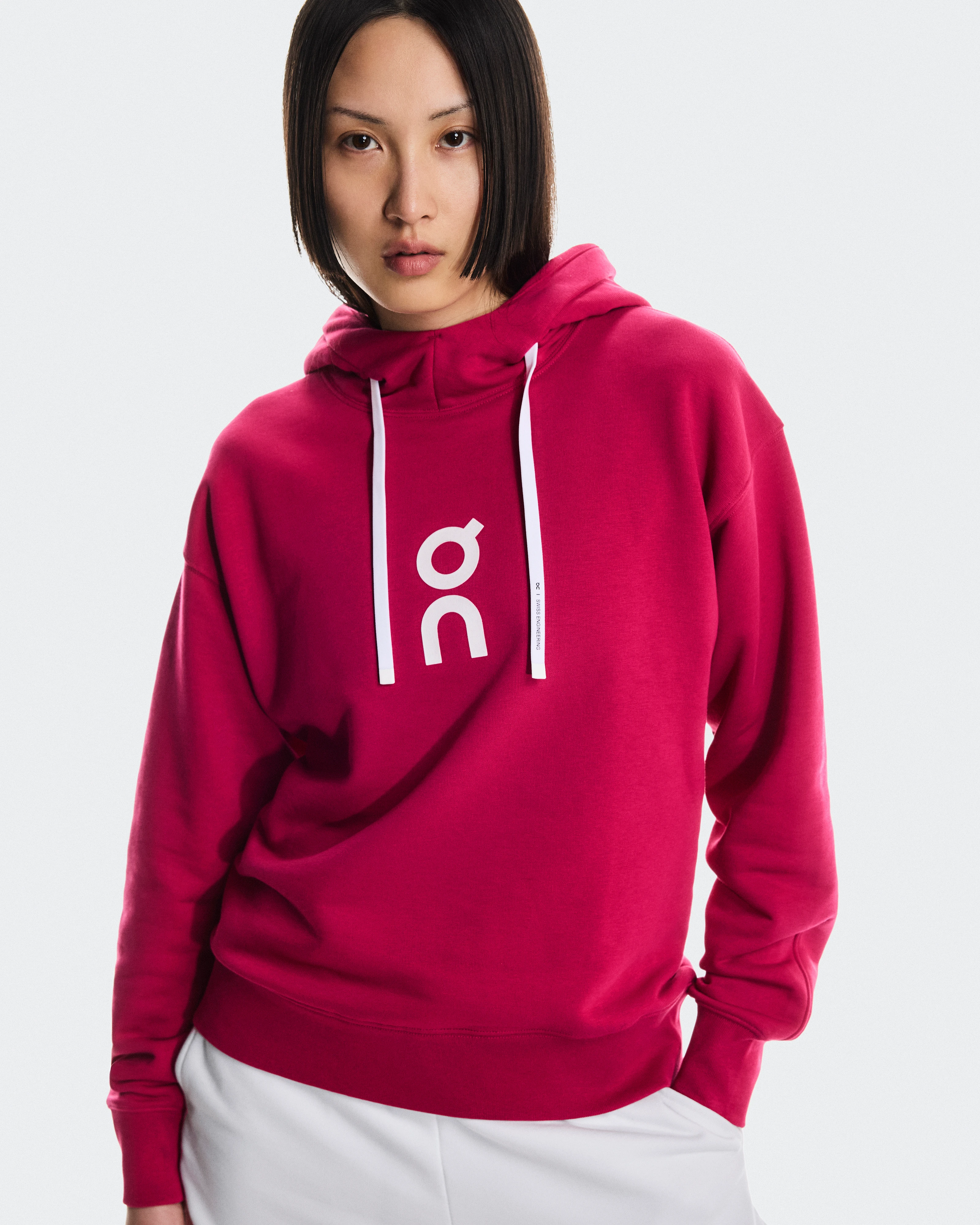 On Club Hoodie Grenadine Women Hoodies and sweatshirts