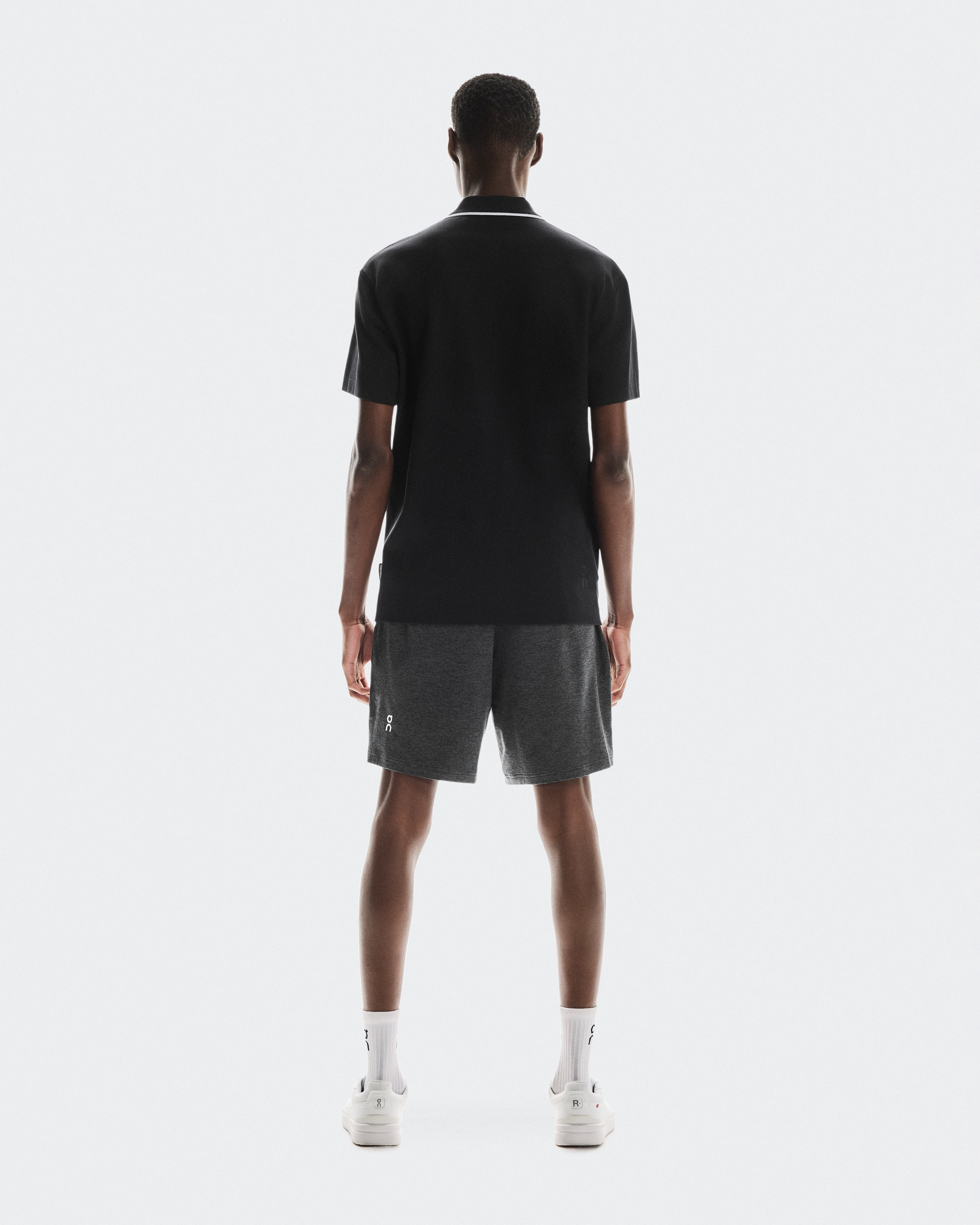 On Courtside Polo Black Men Tops and t-shirts