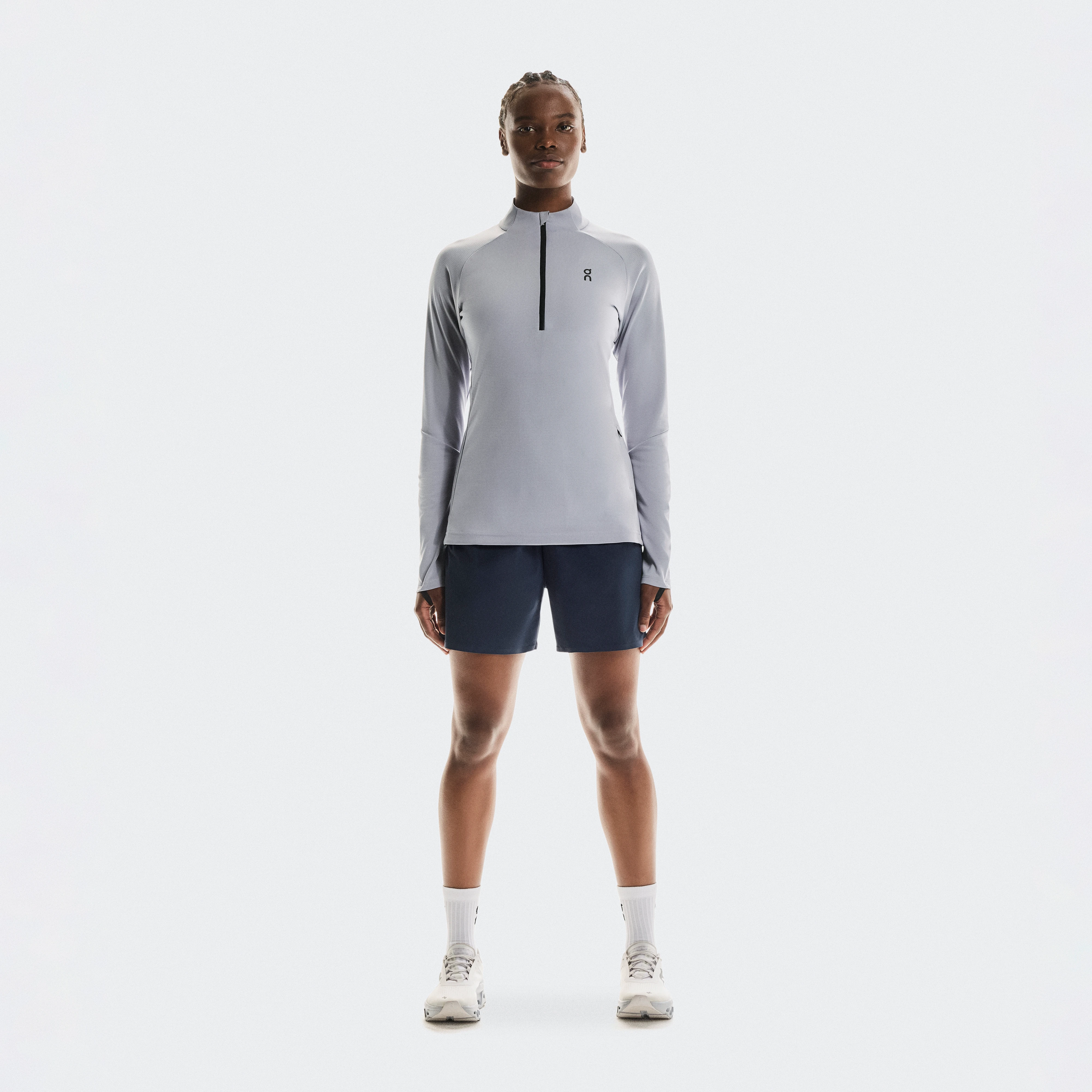 On 5" Performance Shorts Blue Women Women – Performance running, lightweight, sweat-wicking Shorts