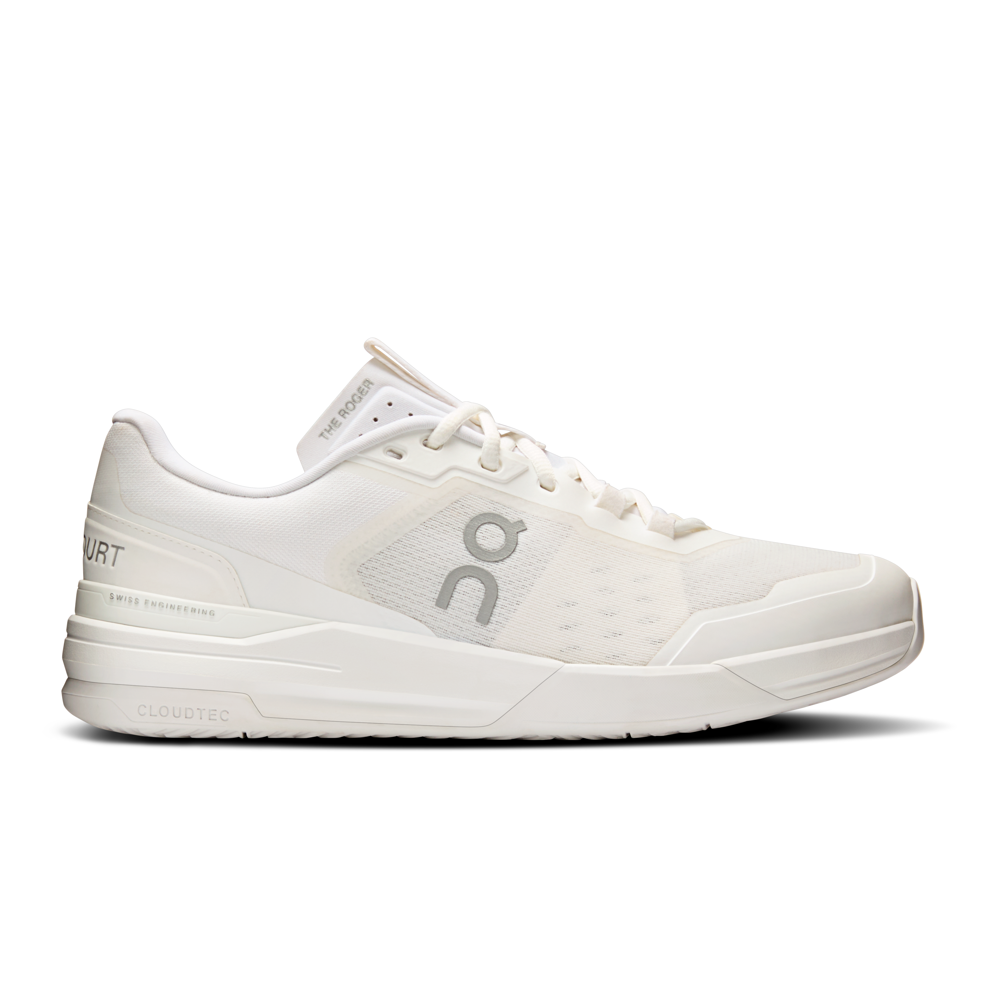 On THE ROGER Advantage Pro White Men Men – Everyday tennis, court sports, hidden CloudTec® Shoes
