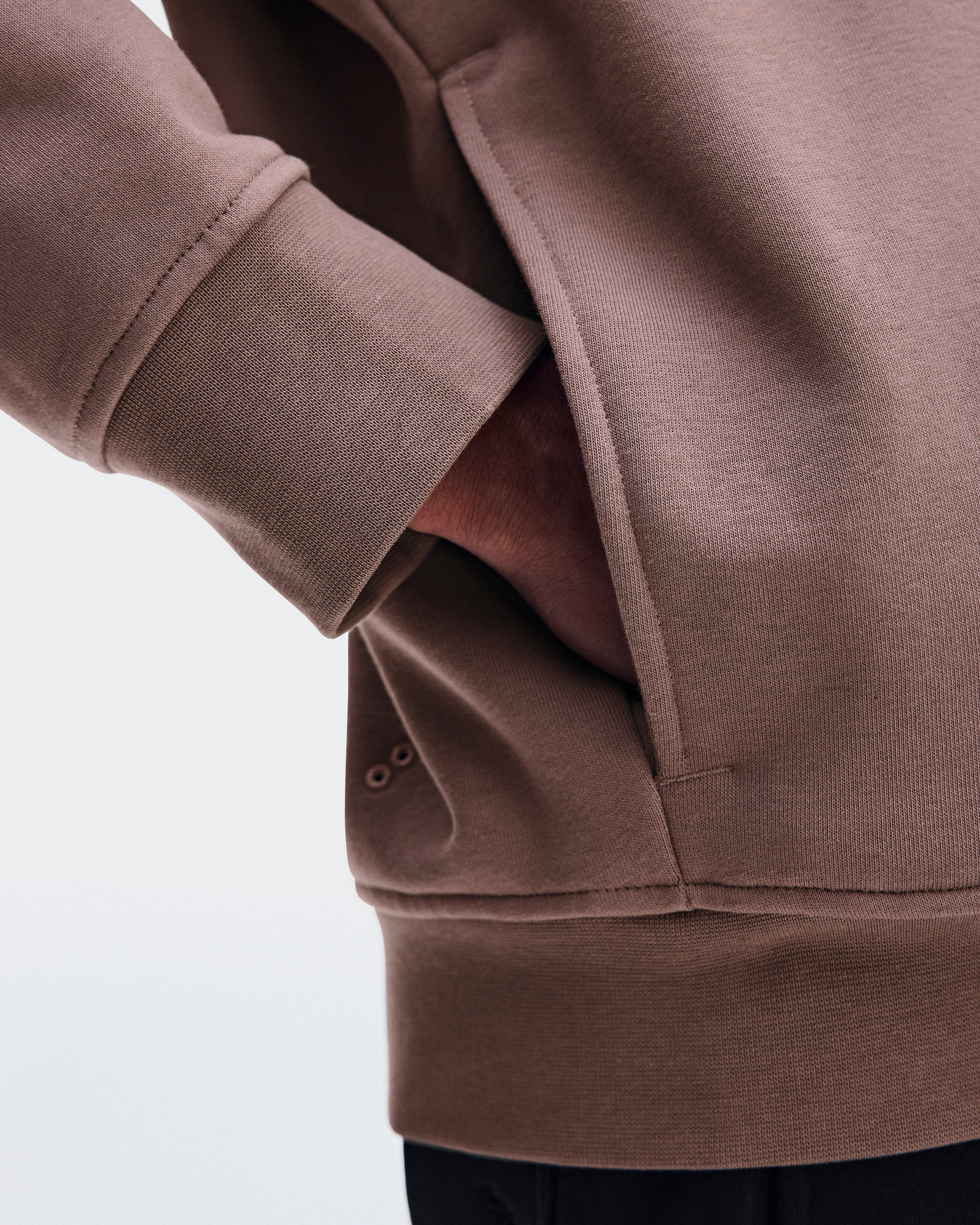 On Club Collective 1/4 Zip Clove Women Hoodies and sweatshirts