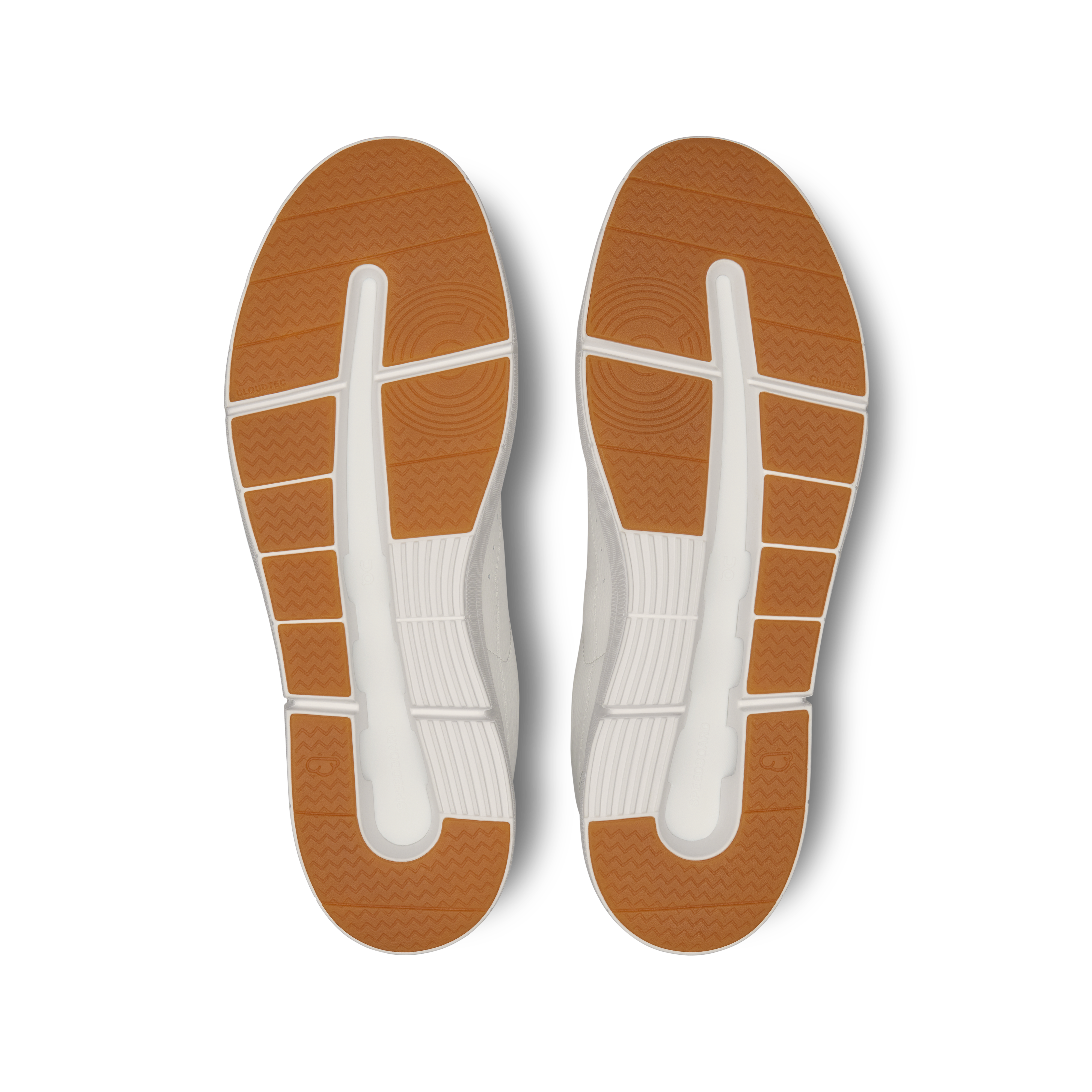 On THE ROGER Centre Court White & Gum Hombre Vida activa Calzado