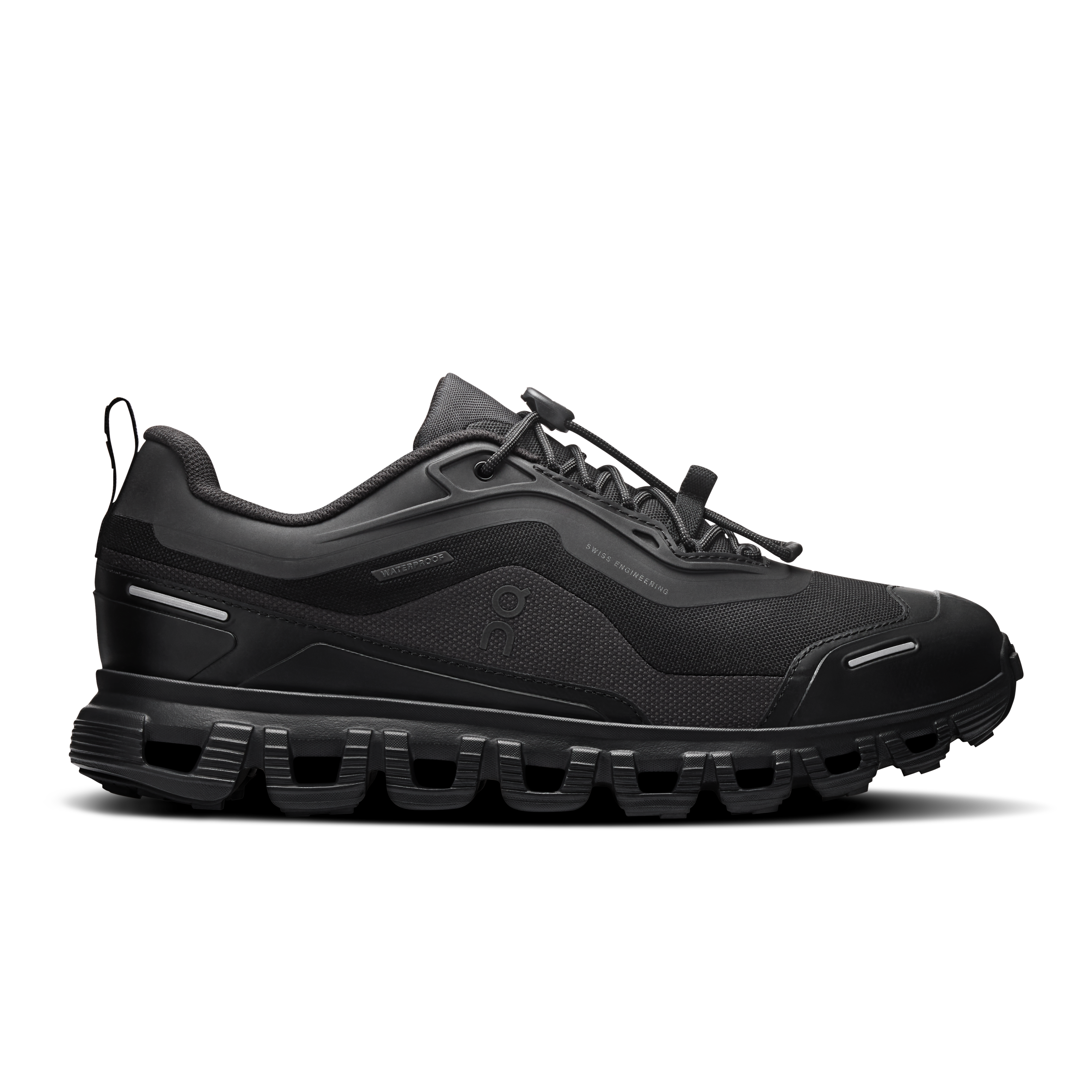 On Cloud 6 Geo Waterproof ブラック ウィメンズ ウィメンズ – アウトドア　雨の日の外出 シューズ