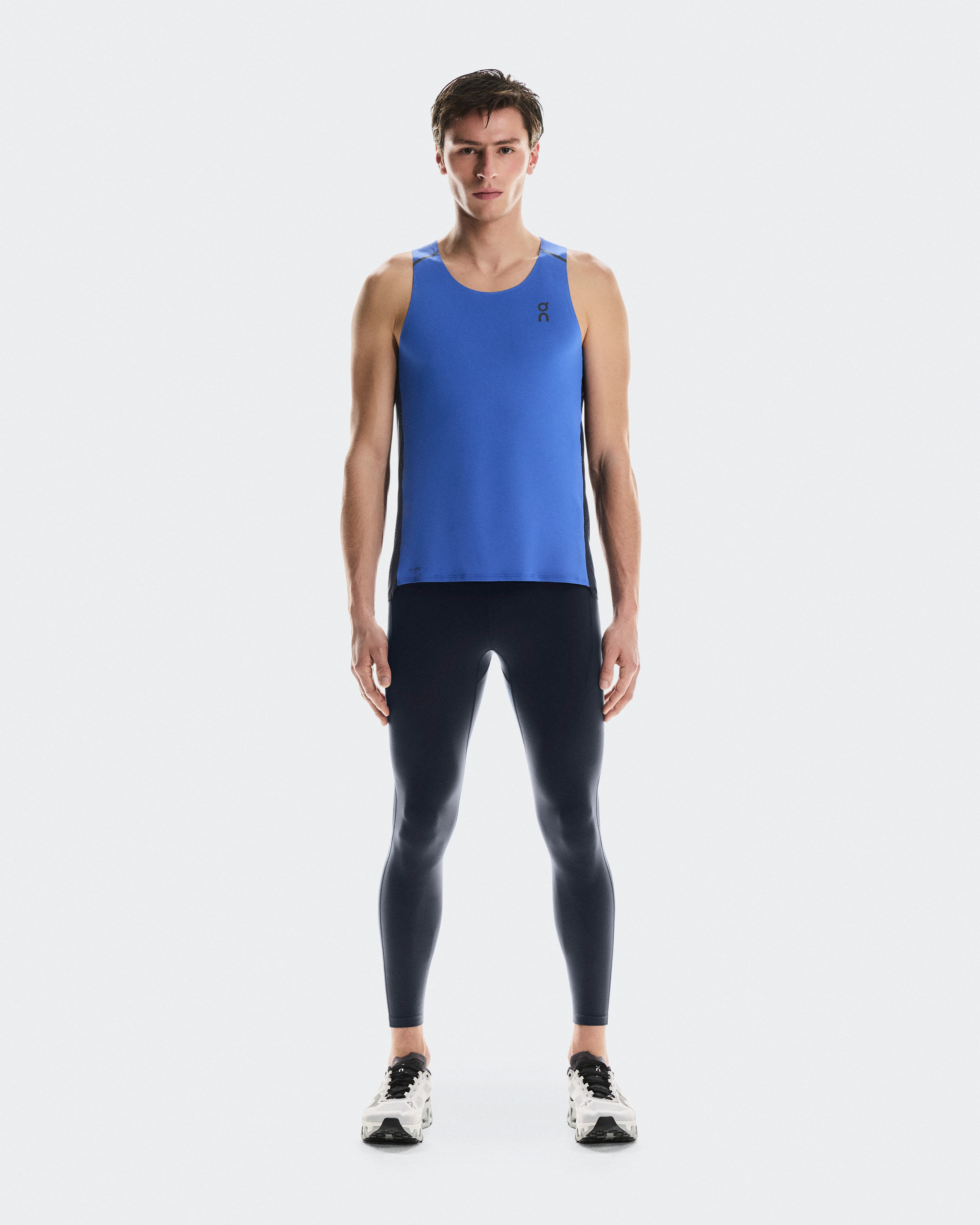 On Performance Tights Navy Homme Leggings