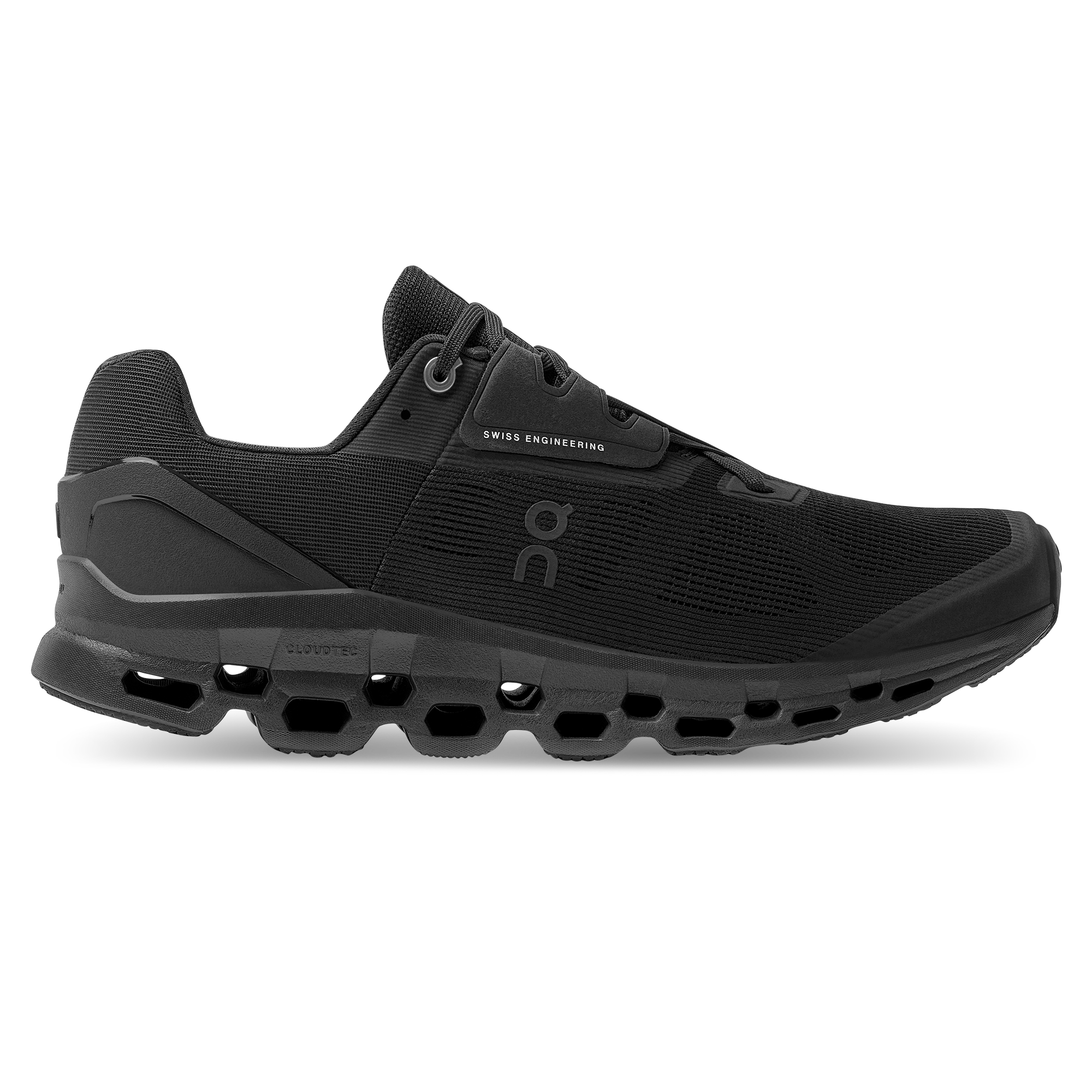靴 On Cloudstratus Black e59ef1214fb08263fb26c94ea62126