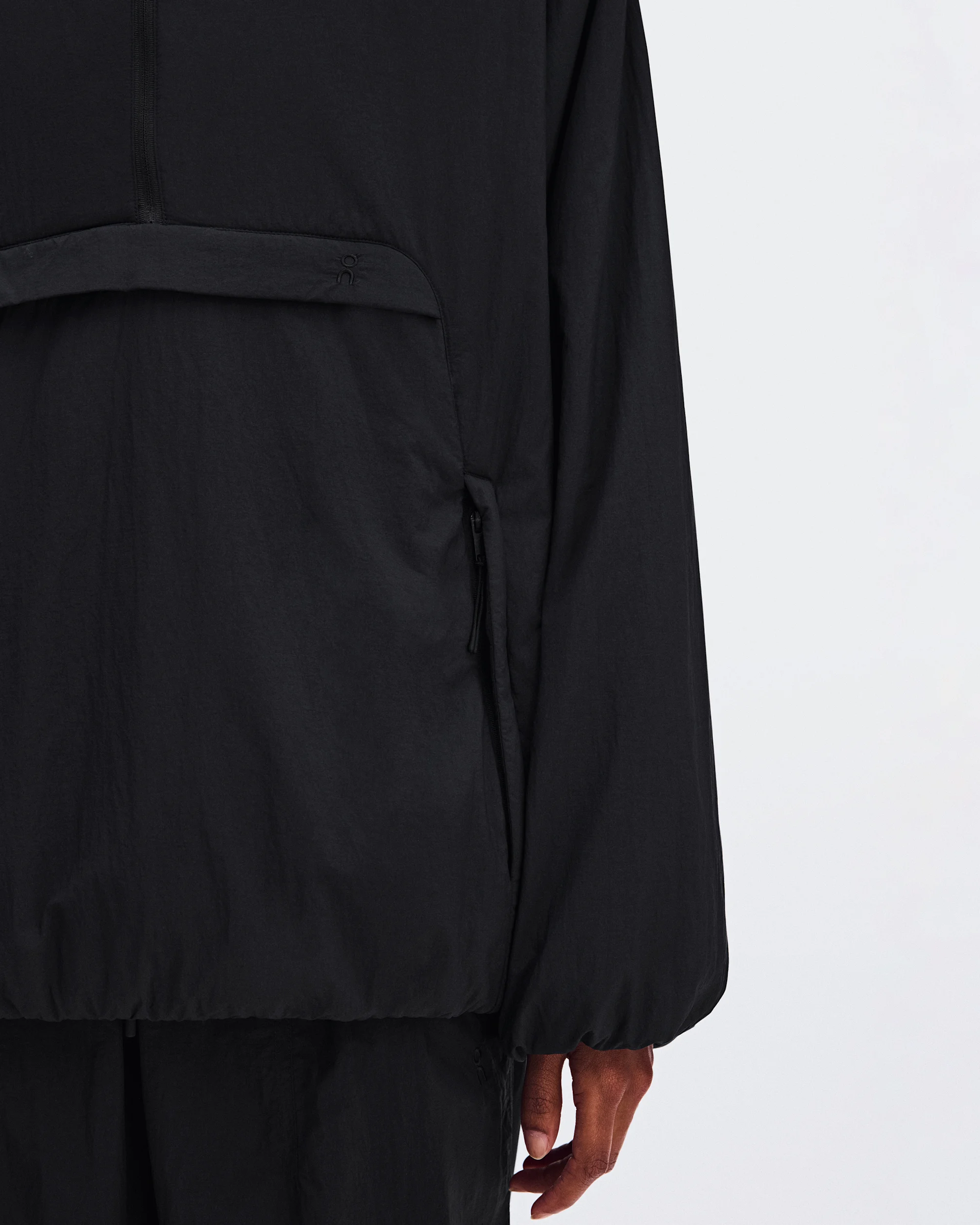 Women's Insulated Half-Zip Anorak Black - thumbnail 6