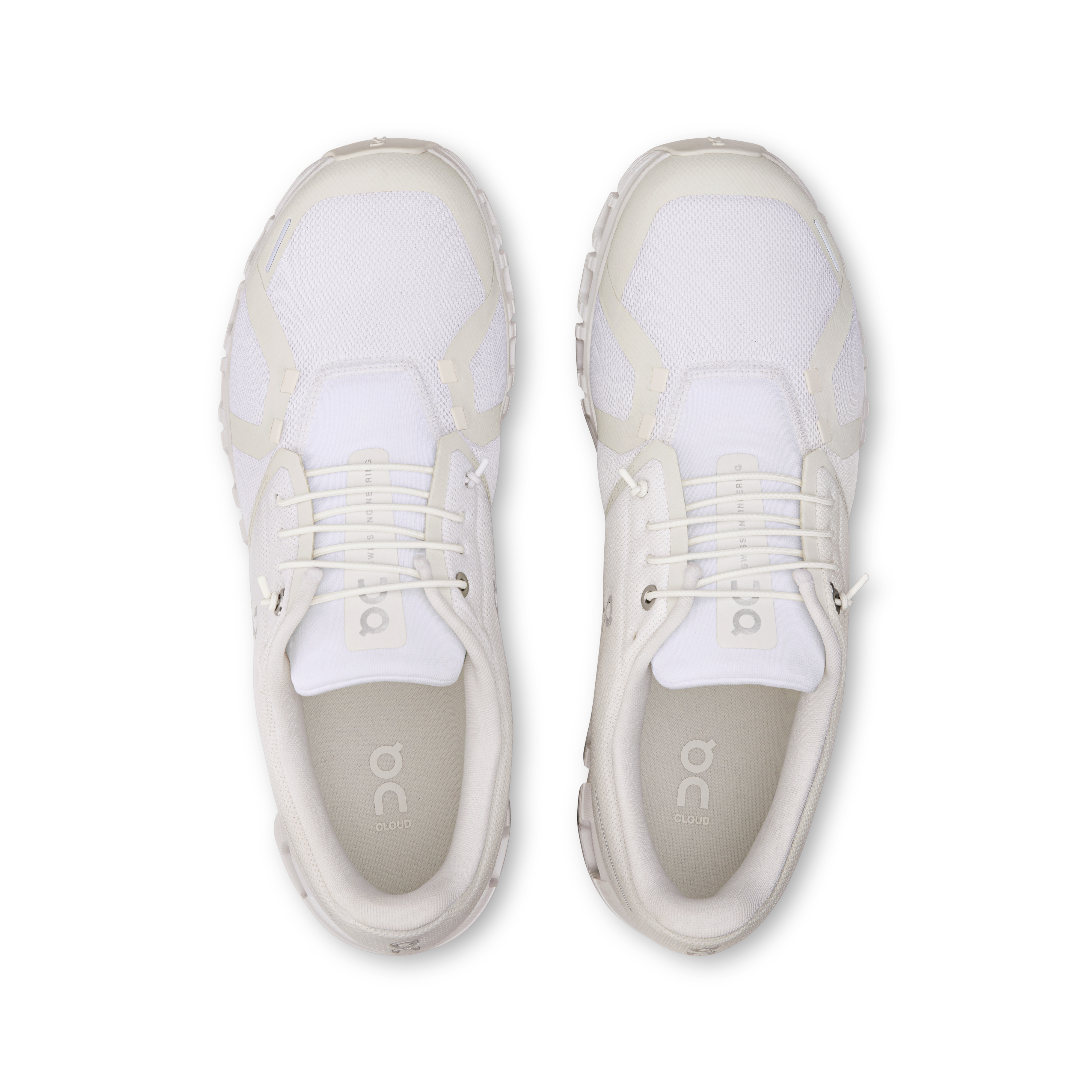 On Cloud 6 Wide White & White Homme Active Life Chaussures
