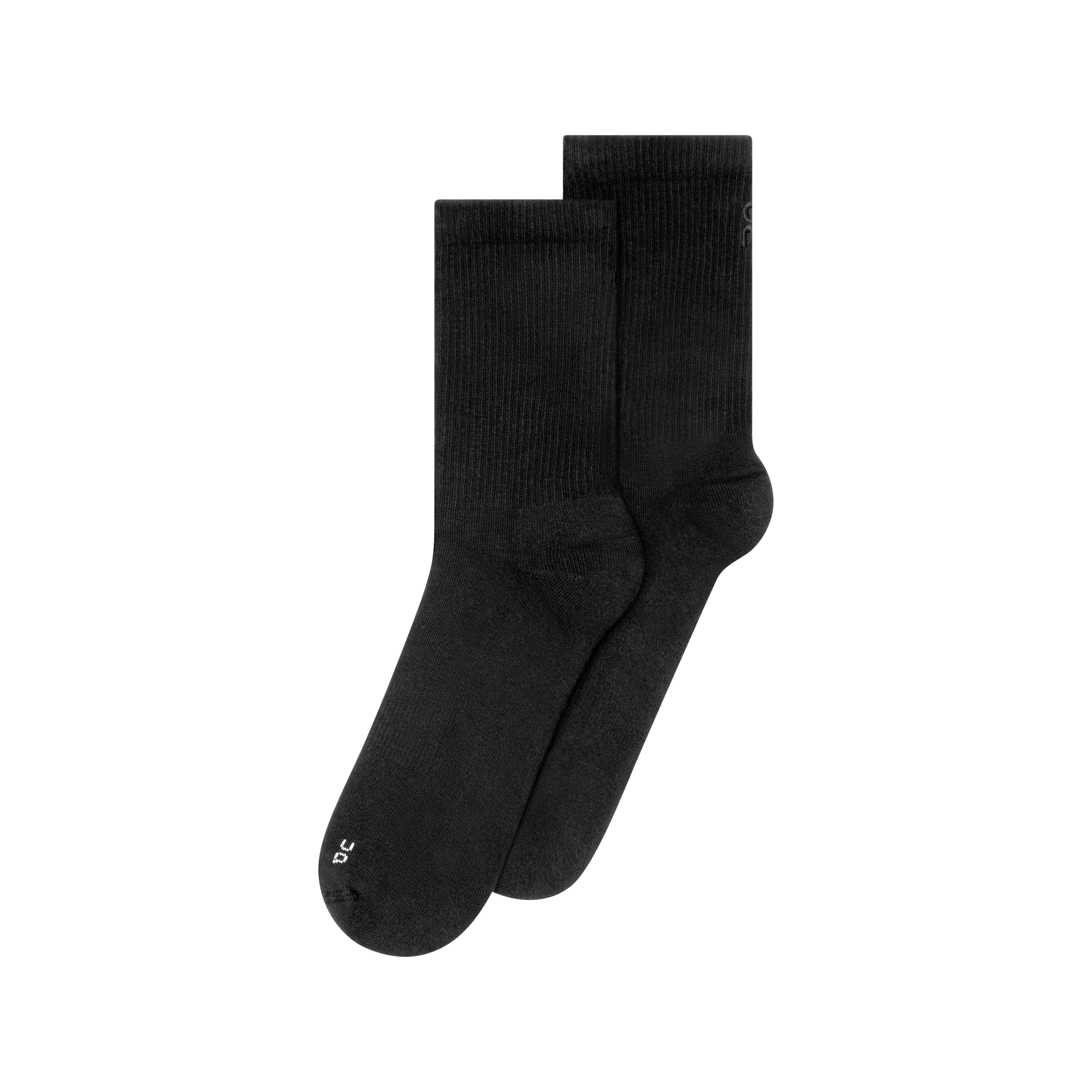 Club Sock High 2P in Black